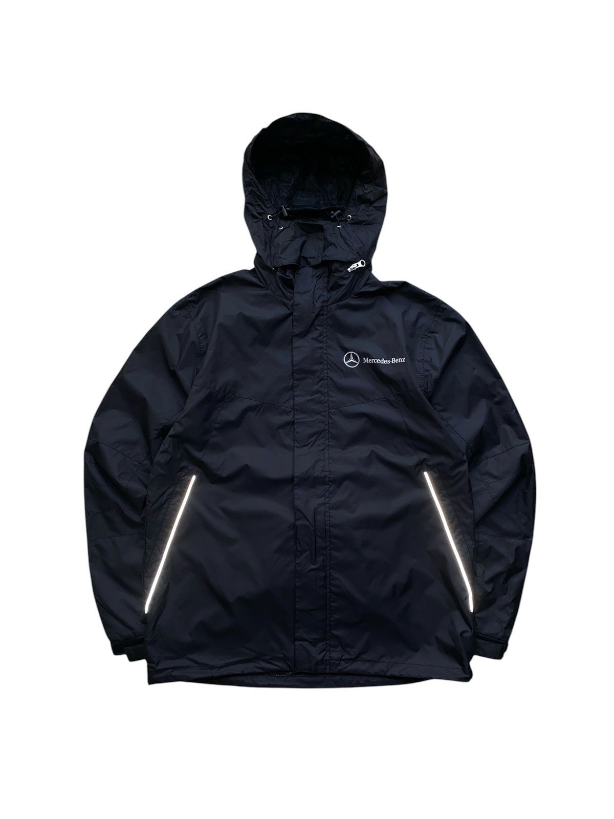 Mercedes-Benz × Vintage Vintage Mercedes Benz Nylon Windbreaker Jacket Size US M / EU 48-50 / 2 - 12 Thumbnail