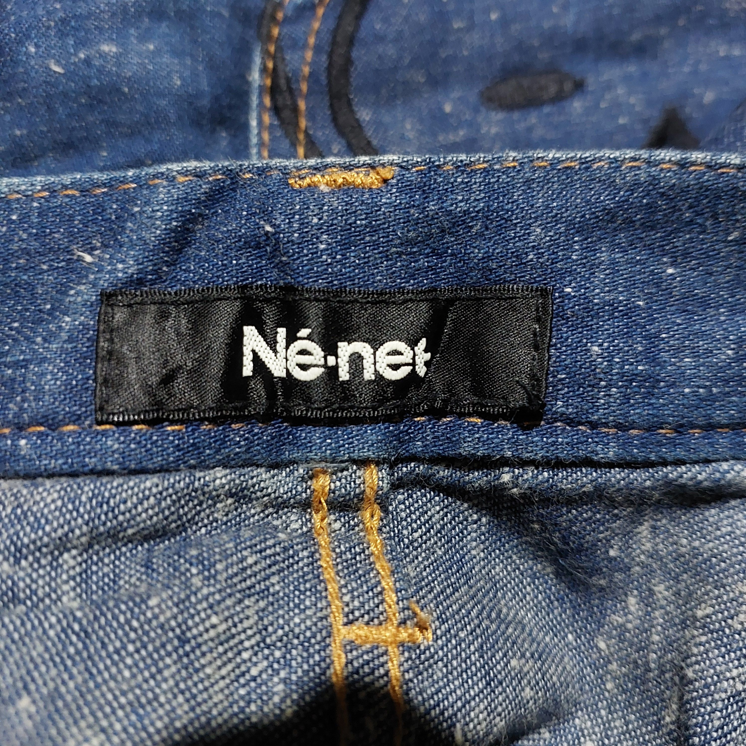 Issey Miyake Ne-Net dropcrotch Embroidery cat face pocket pants Size US 30 / EU 46 - 8 Thumbnail