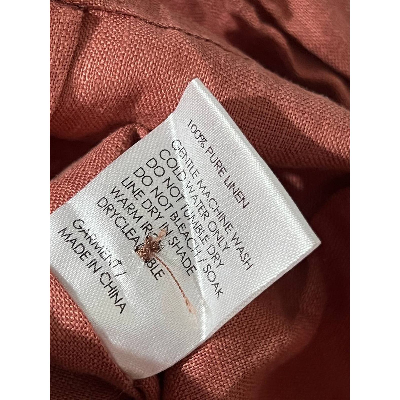 & Other Stories SANCIA Women THE LUCIE SHIRT linen Blouse Button L A000078 Size L / US 10 / IT 46 - 8 Thumbnail