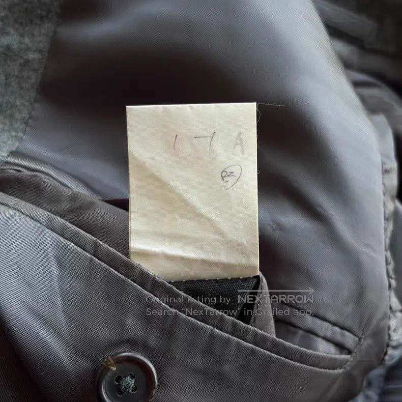 Yohji Yamamoto YOHJI YAMAMOTO Elegant Gray Flannel Wool Suit Size US M / EU 48-50 / 2 - 8 Thumbnail