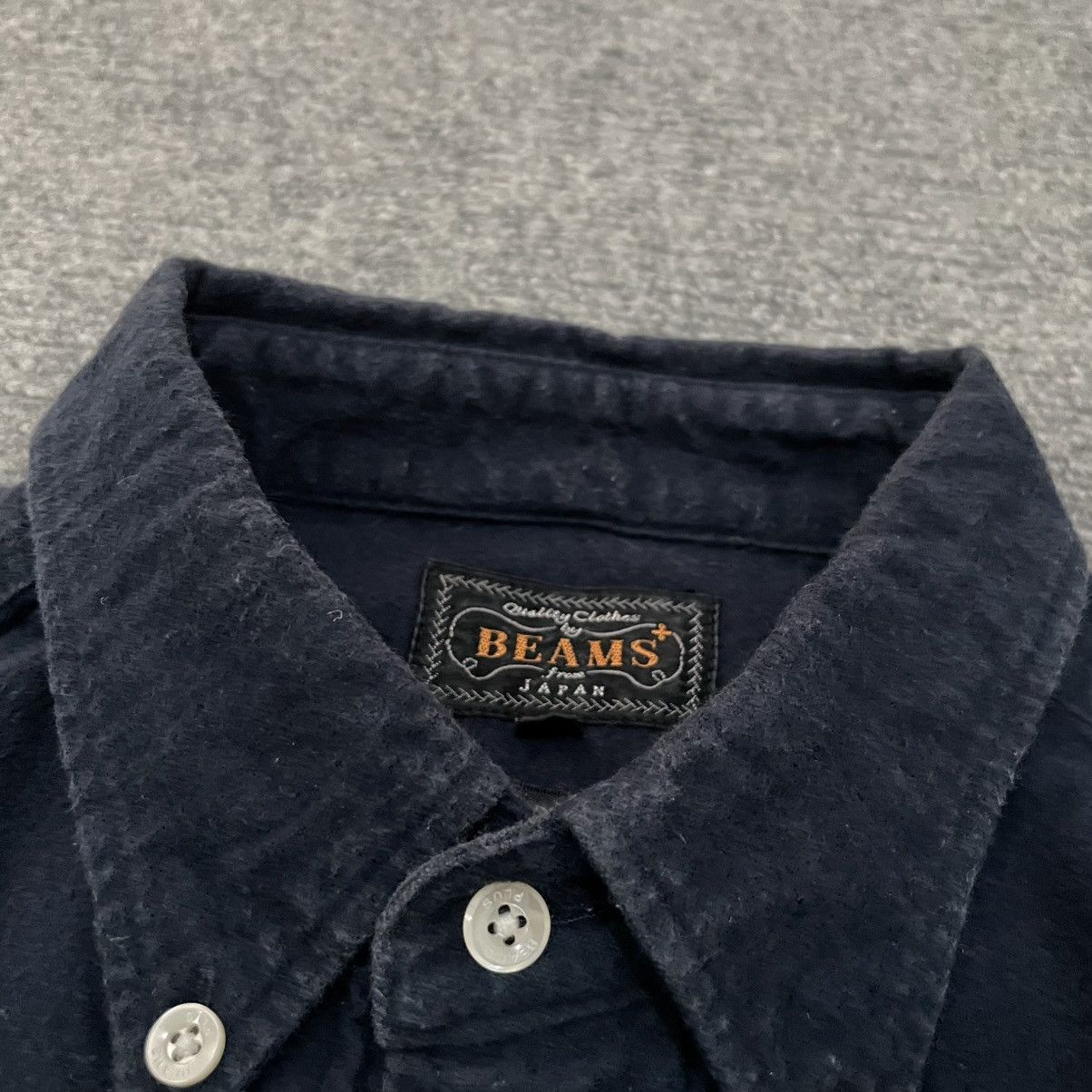 Beams Plus Beams Plus Button Up Shirt Navy Workwear Size US M / EU 48-50 / 2 - 4 Thumbnail
