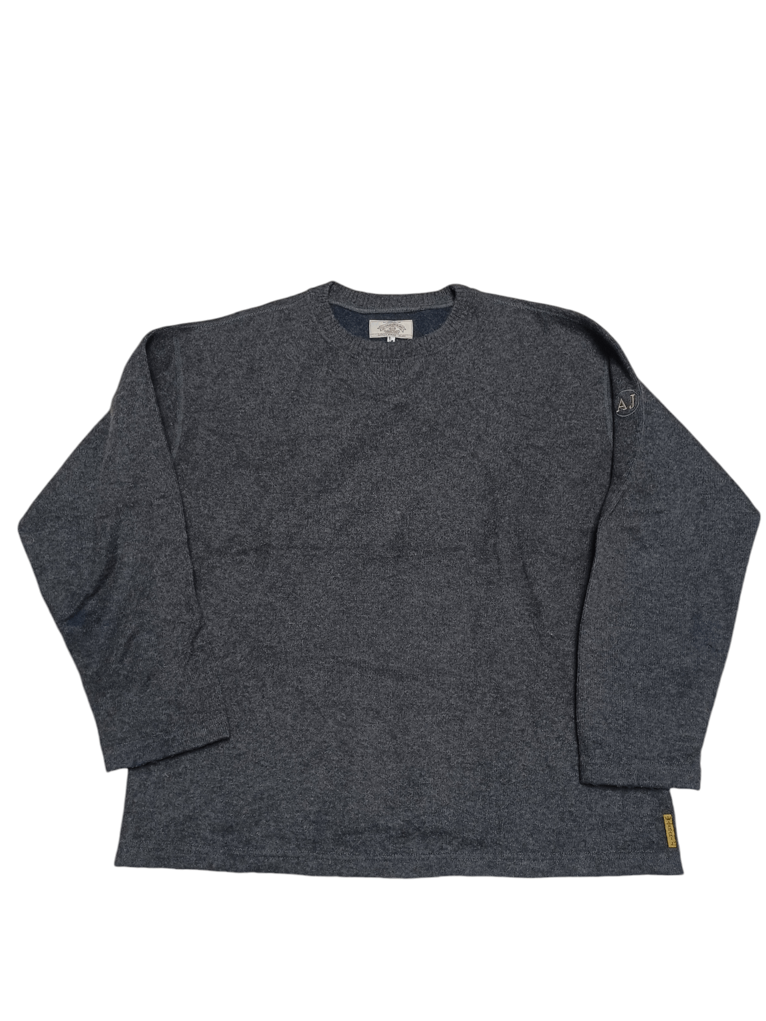 Armani VINTAGE ARMANI MADE IN ITALY LOGO WOOL SWEATER Size US M / EU 48-50 / 2 - 1 Thumbnail