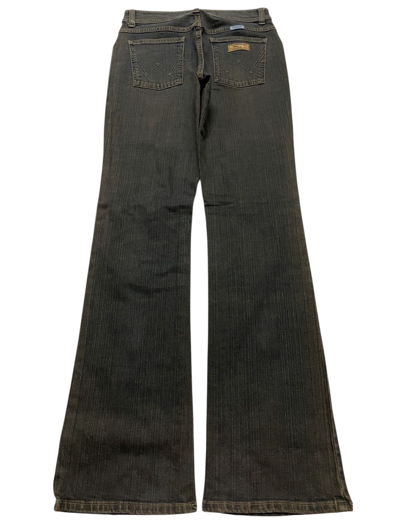 Japanese Brand 💥Flare💥Vintage Wrangler Western Buffalo Mudmax Bootcut Sick Size US 27 - 2 Thumbnail