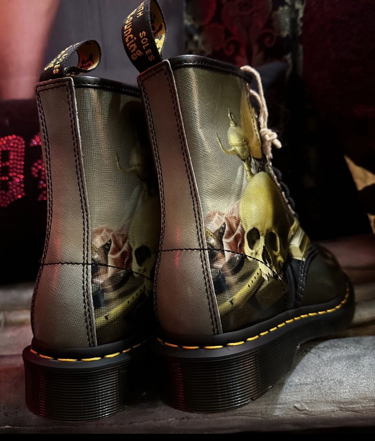 Dr. Martens National Gallery 1460 Leather Boots Size US 6 / IT 36 - 4 Thumbnail