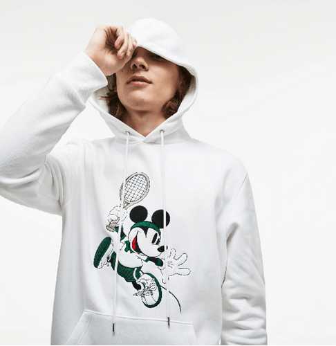 Disney Lacoste Mickey Mouse Lacoste Disney Collaboration Mickey Tennis Hoodie Grailed