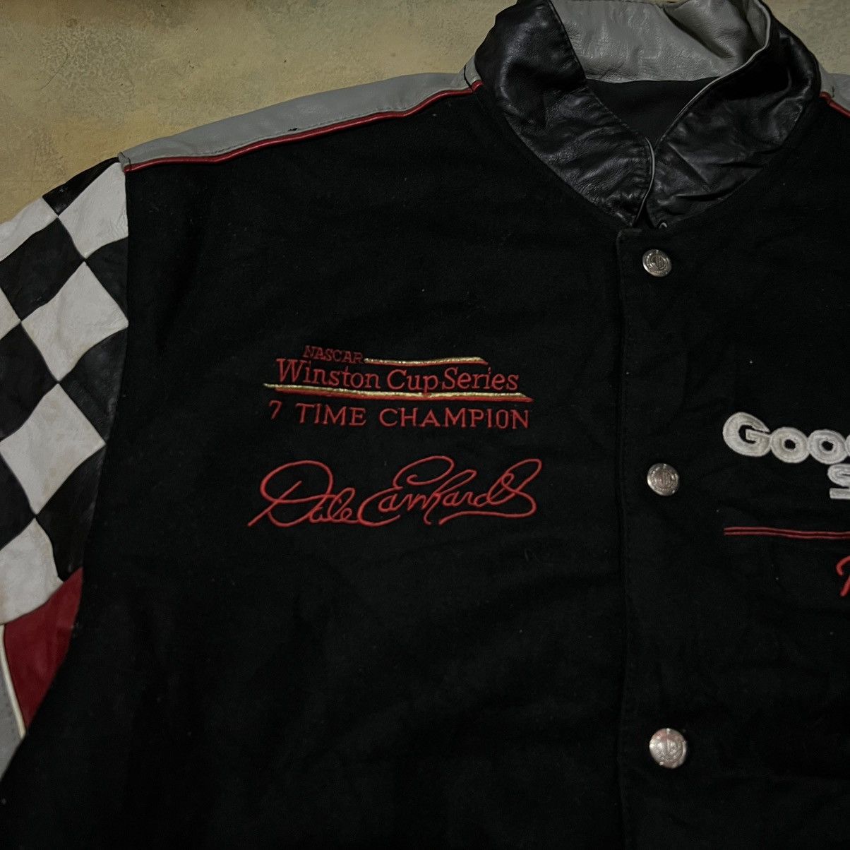 Other Goodwrench Service Plus Racing Big Logo Leather Jacket Size US M / EU 48-50 / 2 - 4 Thumbnail