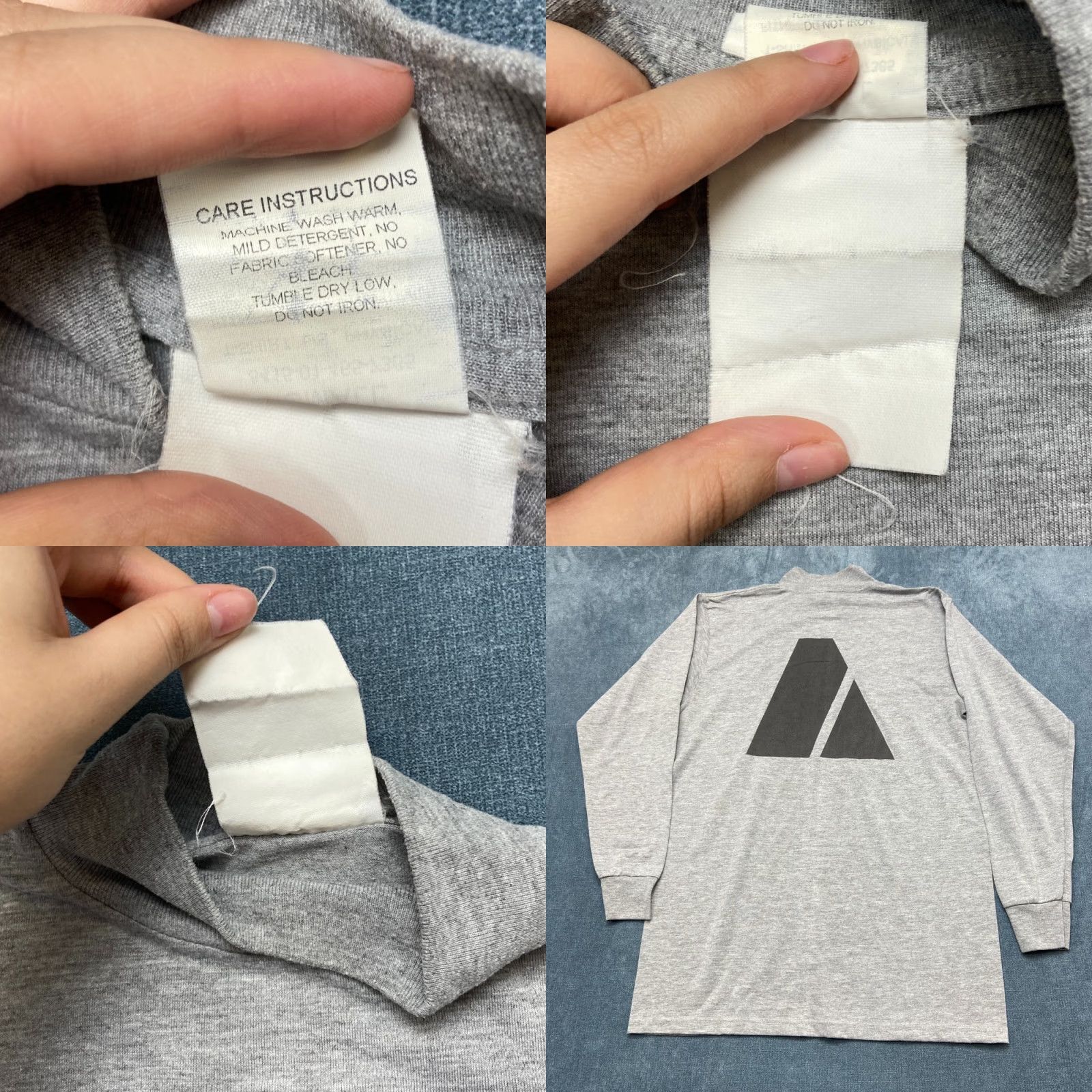 Vintage VINTAGE US Army T Shirt Men Small Gray Physical Fitness Uniform IPFU Long Sleeve Size US S / EU 44-46 / 1 - 8 Thumbnail