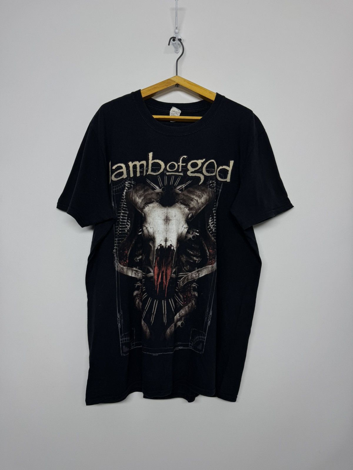 Gildan Vintage 2013 Lamb Of God t-shirt Size US L / EU 52-54 / 3 - 3 Thumbnail