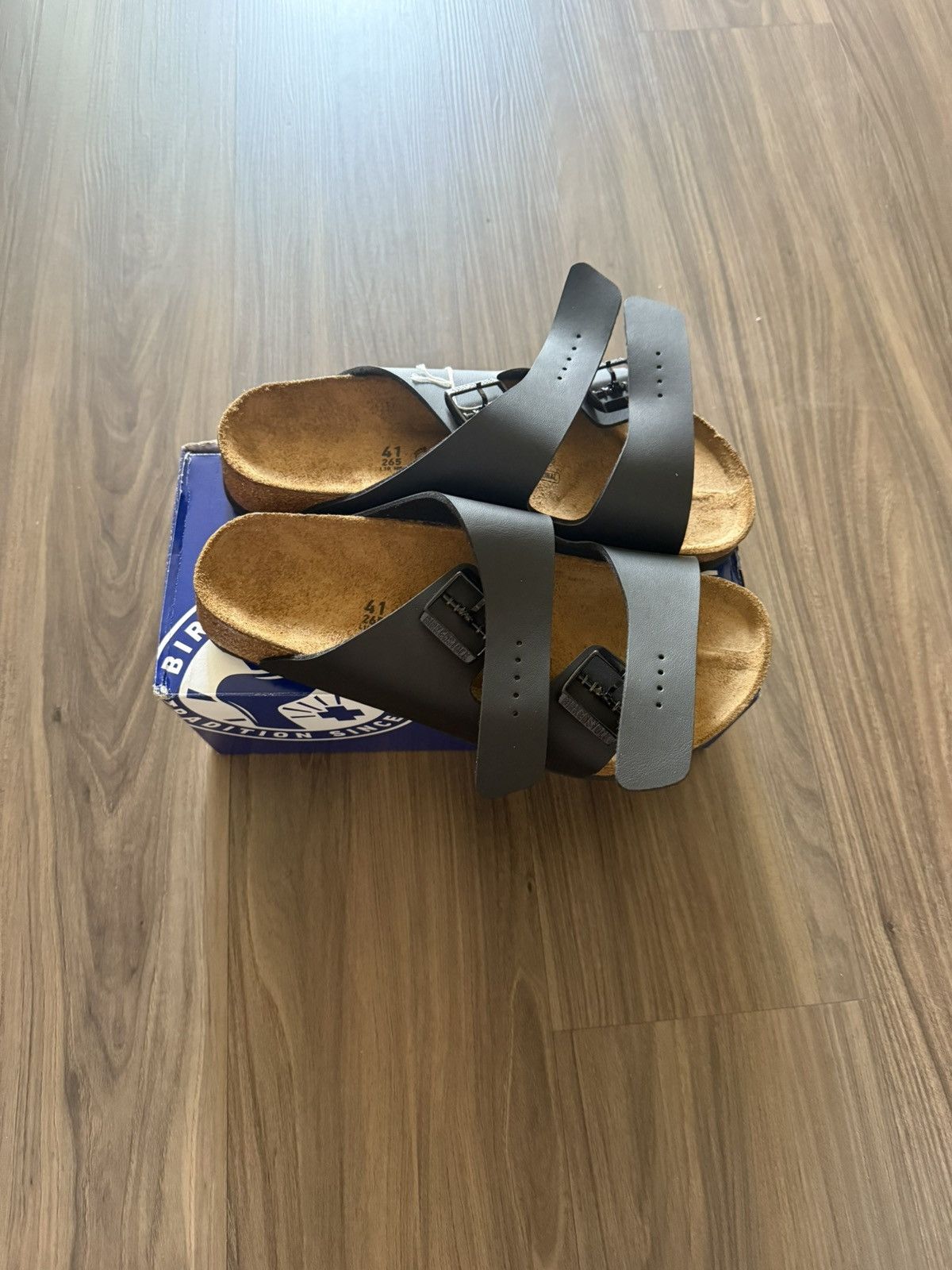 Birkenstock Birkenstock Arizona PROF Black Sandals Womens Size 41 US 10 Size US 10 / IT 40 - 2 Thumbnail