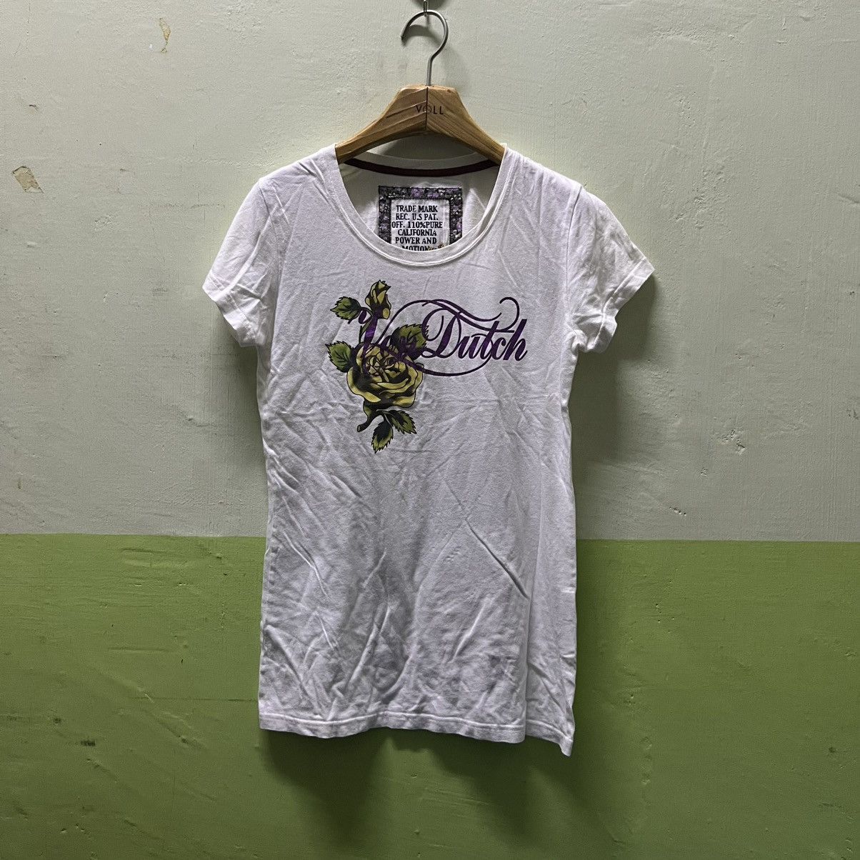 Von Dutch Rare Vintage Von Dutch Tees Size US XXS / EU 40 - 1 Thumbnail
