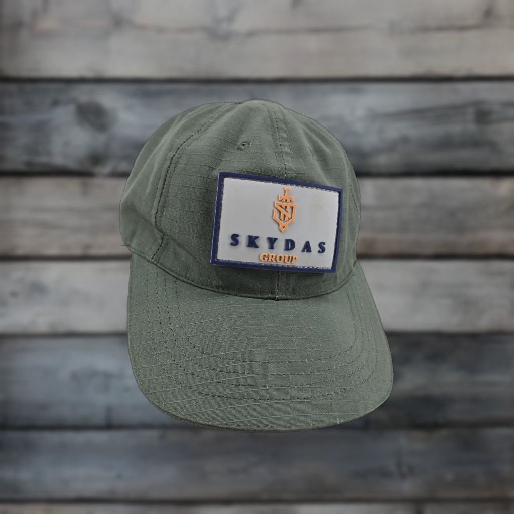 Vintage Tru Spec Hat Baseball Cap OSFM Adjustable Green Contractor Skydas Group Patch, Men, Casual, Workwear Size ONE SIZE - 1 Thumbnail