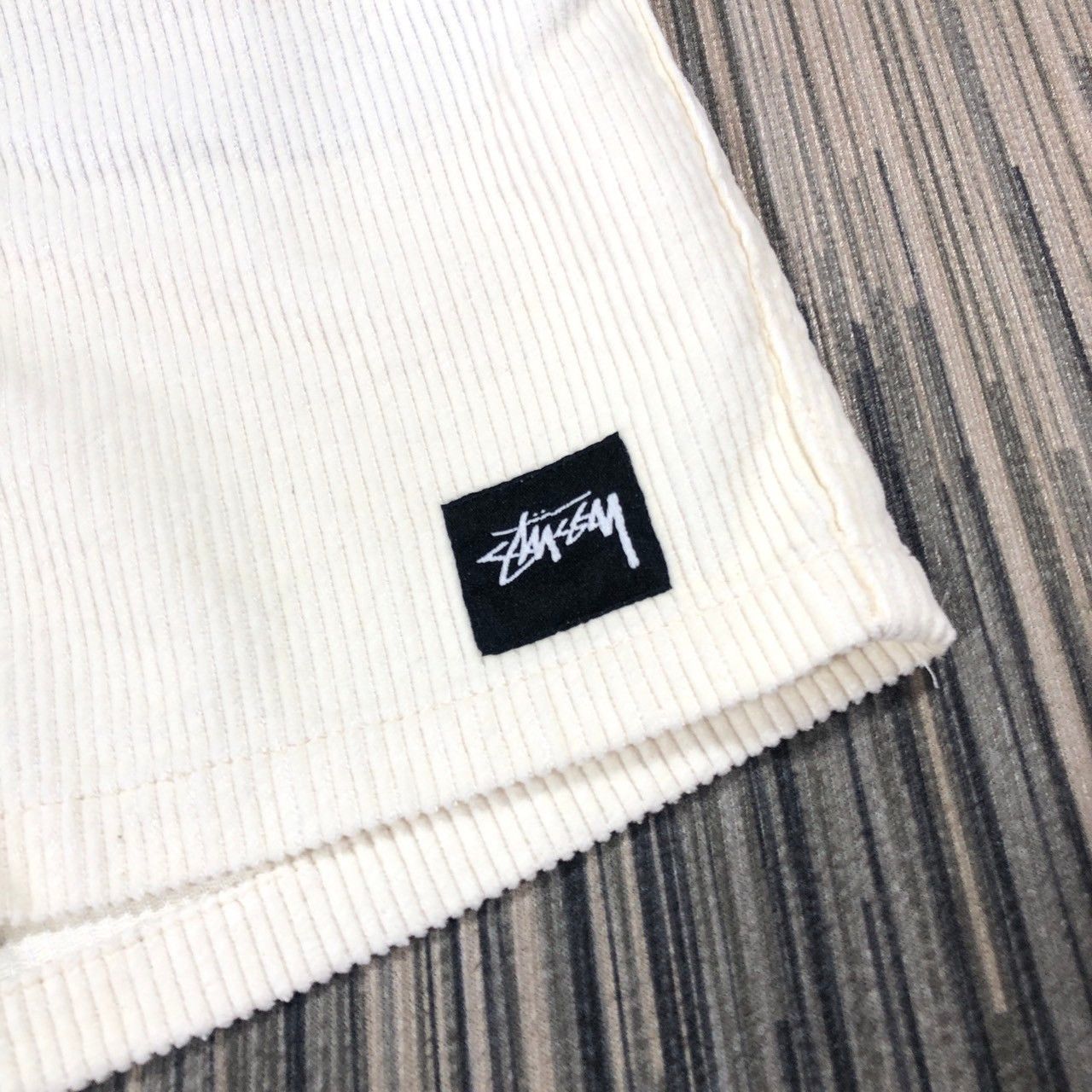 Stussy × Vintage Stussy Wide Wale Cord Box Shorts Size US 32 / EU 48 - 3 Thumbnail