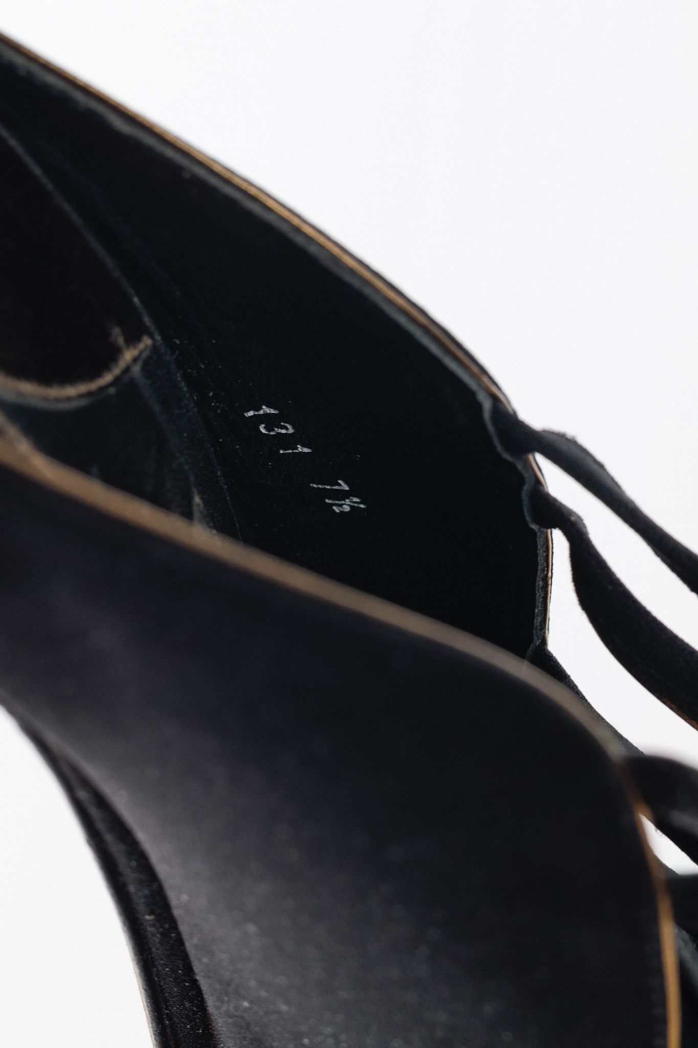 Donna Karan Donna Karan New York Black Criss-Cross Fabric Mules Size US 7.5 / IT 37.5 - 10 Thumbnail