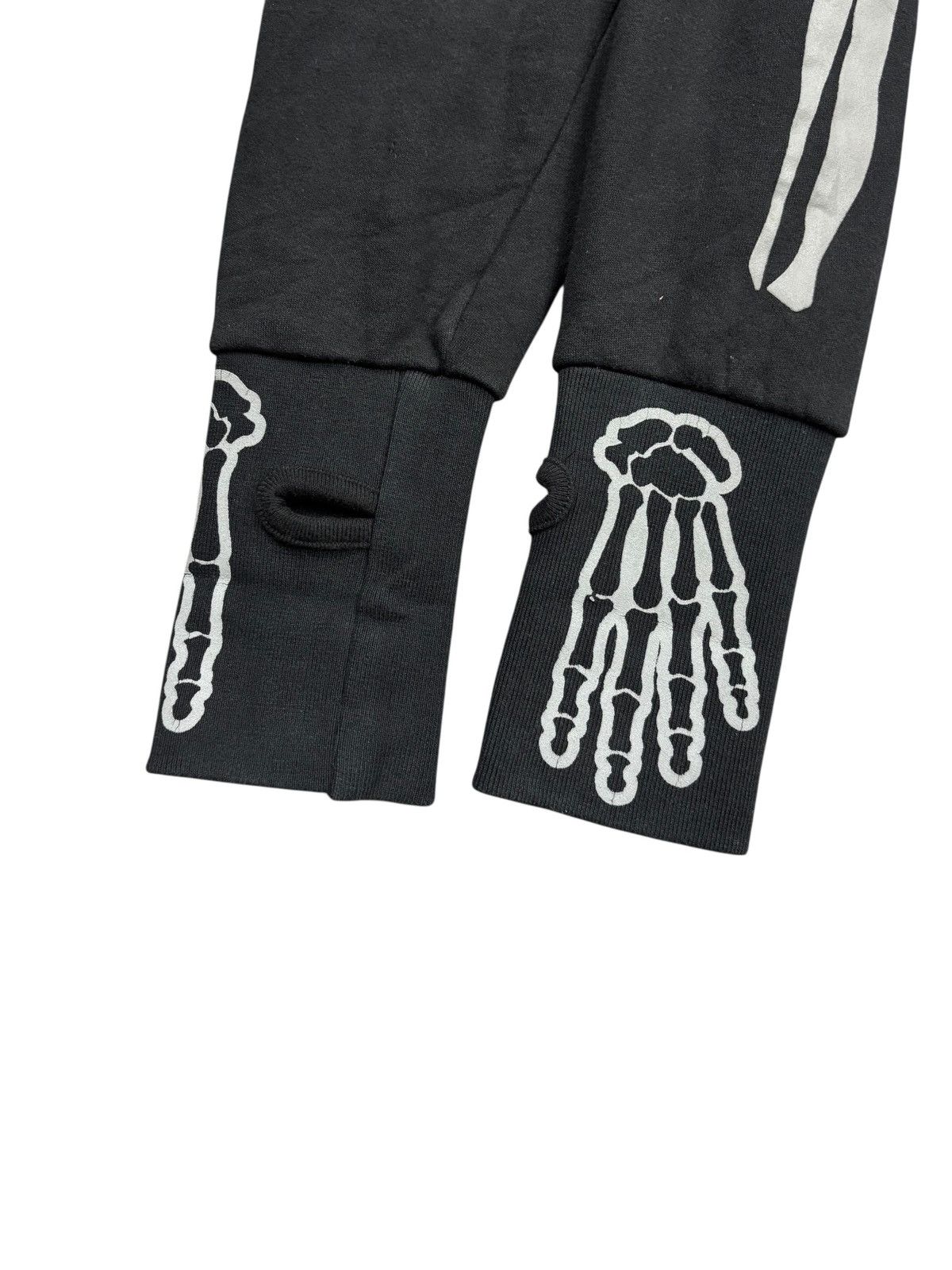 Vanson Leathers Archive Vanson - Masked Skeleton Zip Hoodie Size US L / EU 52-54 / 3 - 11 Thumbnail
