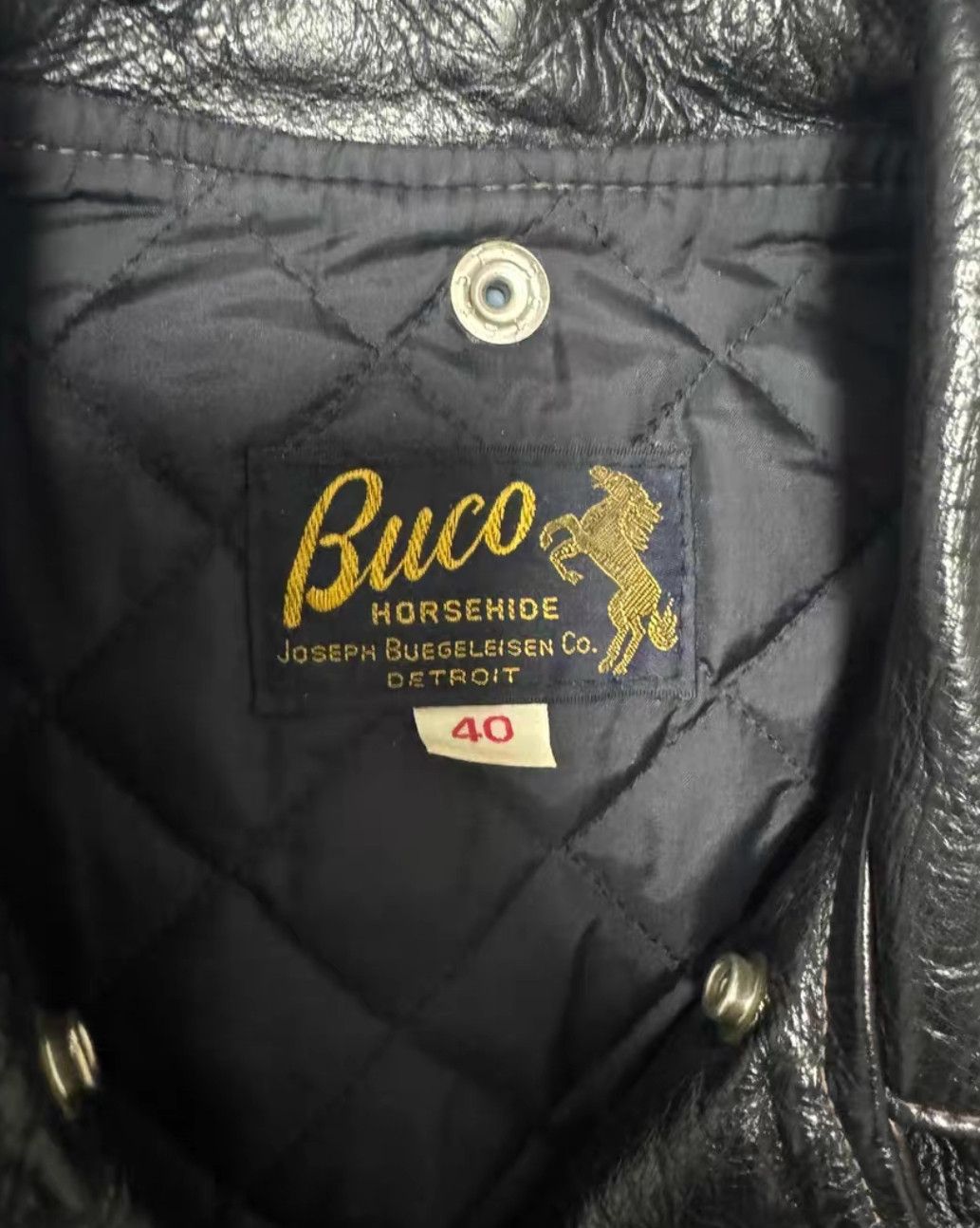 The Real McCoy's The Real McCoy's Buco J24 horsehide leather jacket Size US M / EU 48-50 / 2 - 5 Thumbnail