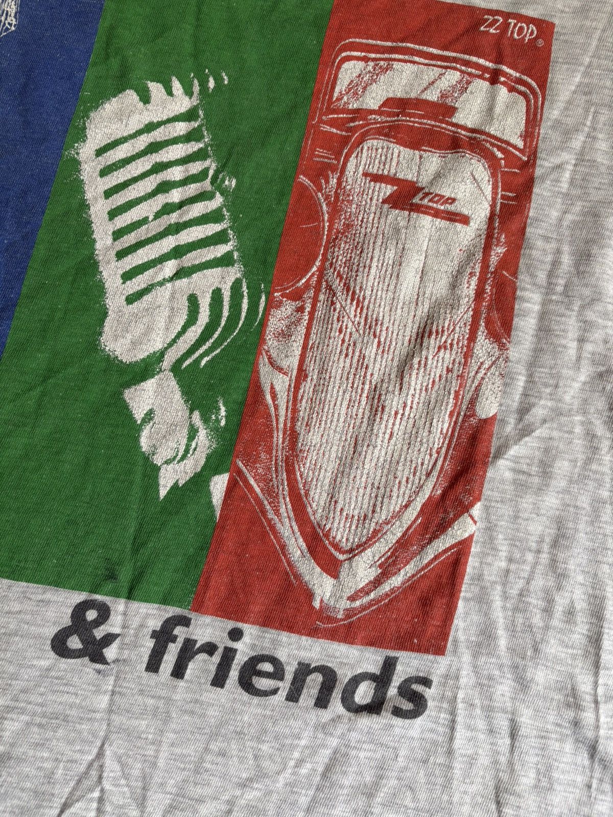 Band Tees Vintage 1993 Eric Clapton Joe Cocker ZZ Top Friends Tour Tee Size US M / EU 48-50 / 2 - 3 Thumbnail