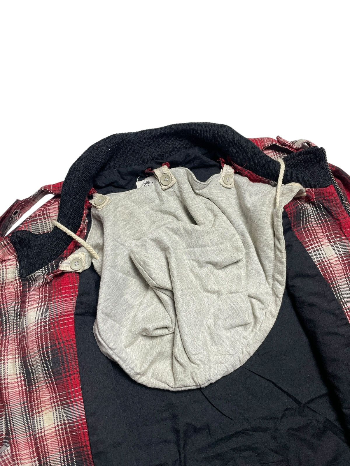 BUFFALO BOBS 2000’s Soves - L.G.B Style Plaid Hooded Jacket Size US XL / EU 56 / 4 - 5 Thumbnail
