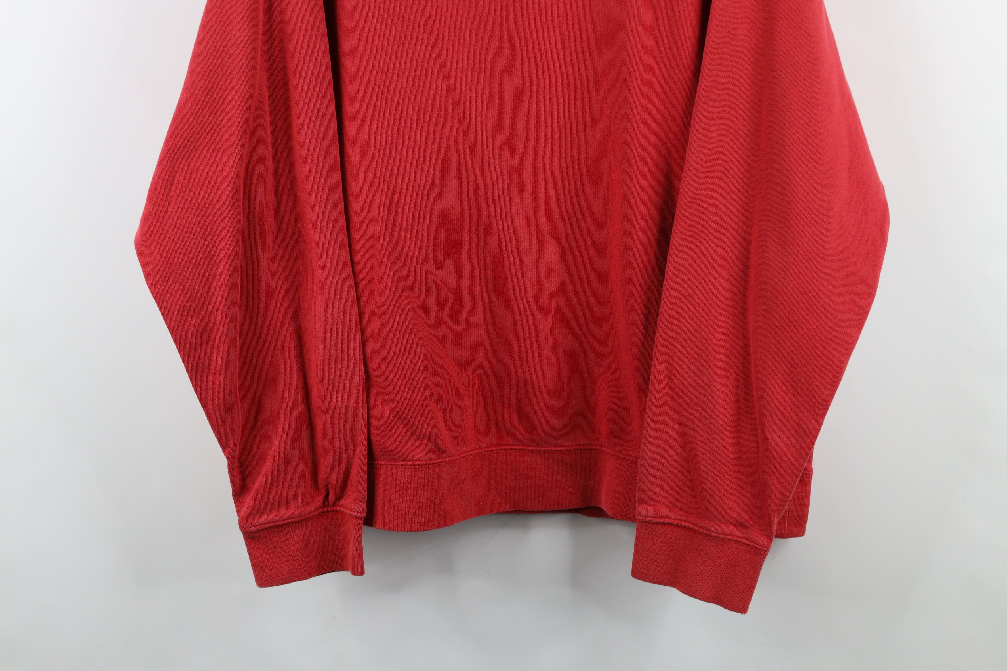 Nike × Vintage Vintage 90s Y2K Nike Monochrome Scott Mini Swoosh Sweatshirt Size US XL / EU 56 / 4 - 3 Thumbnail