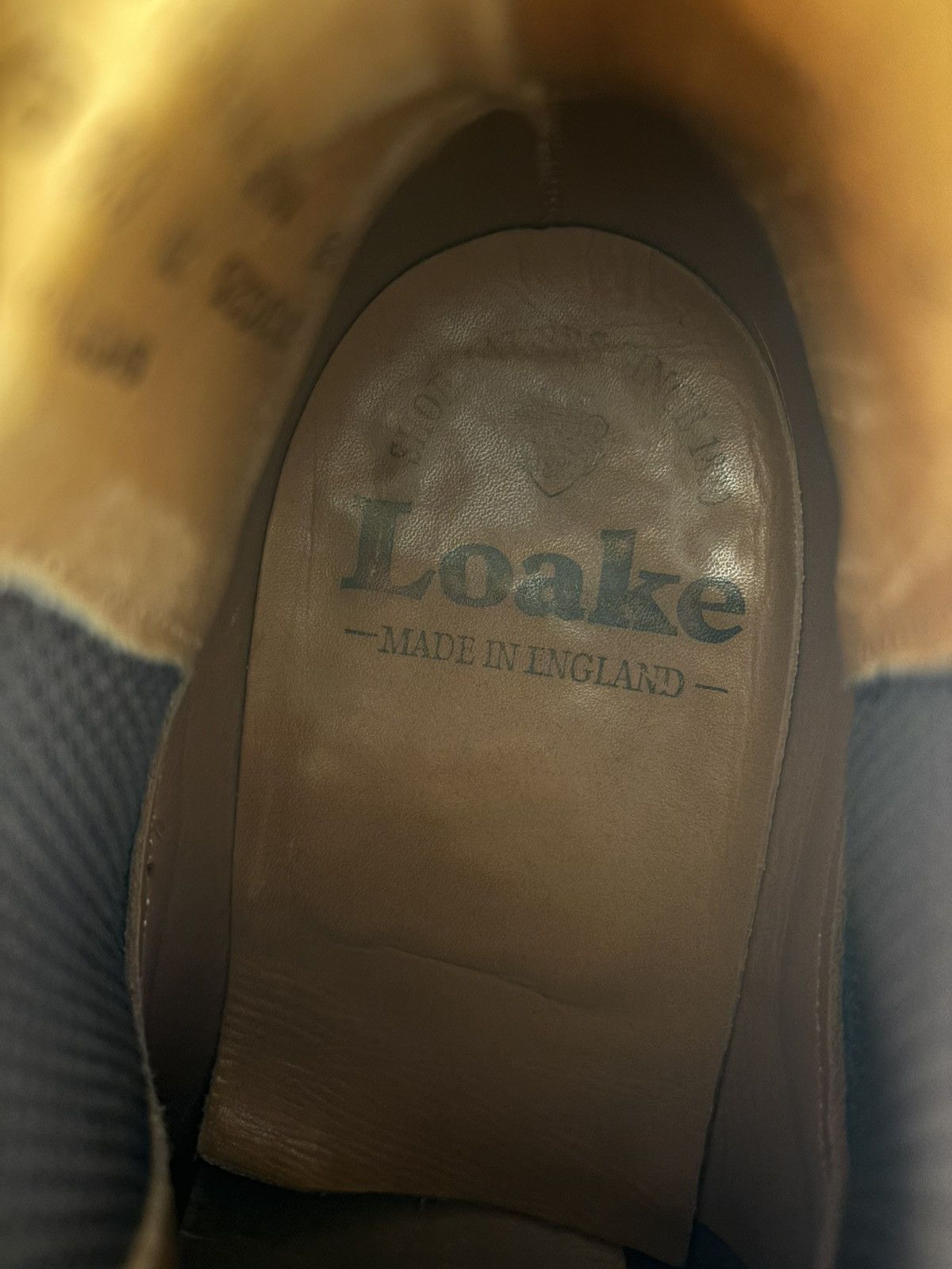 Loake Loake 1880 Shoemaker Men’s Brown Leather Chelsea Boots Size US 7.5 / EU 40-41 - 21 Thumbnail