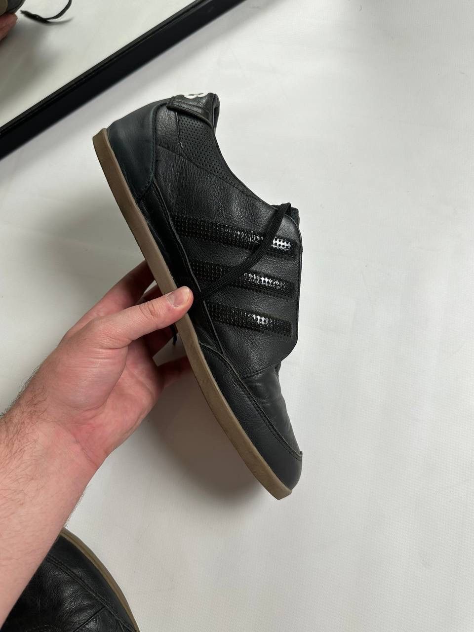 Adidas × Y-3 Vintage 00s Yohji Yamamoto Y-3 Leather Adidas Shoes🔥 Size US 10.5 / EU 43-44 - 9 Thumbnail
