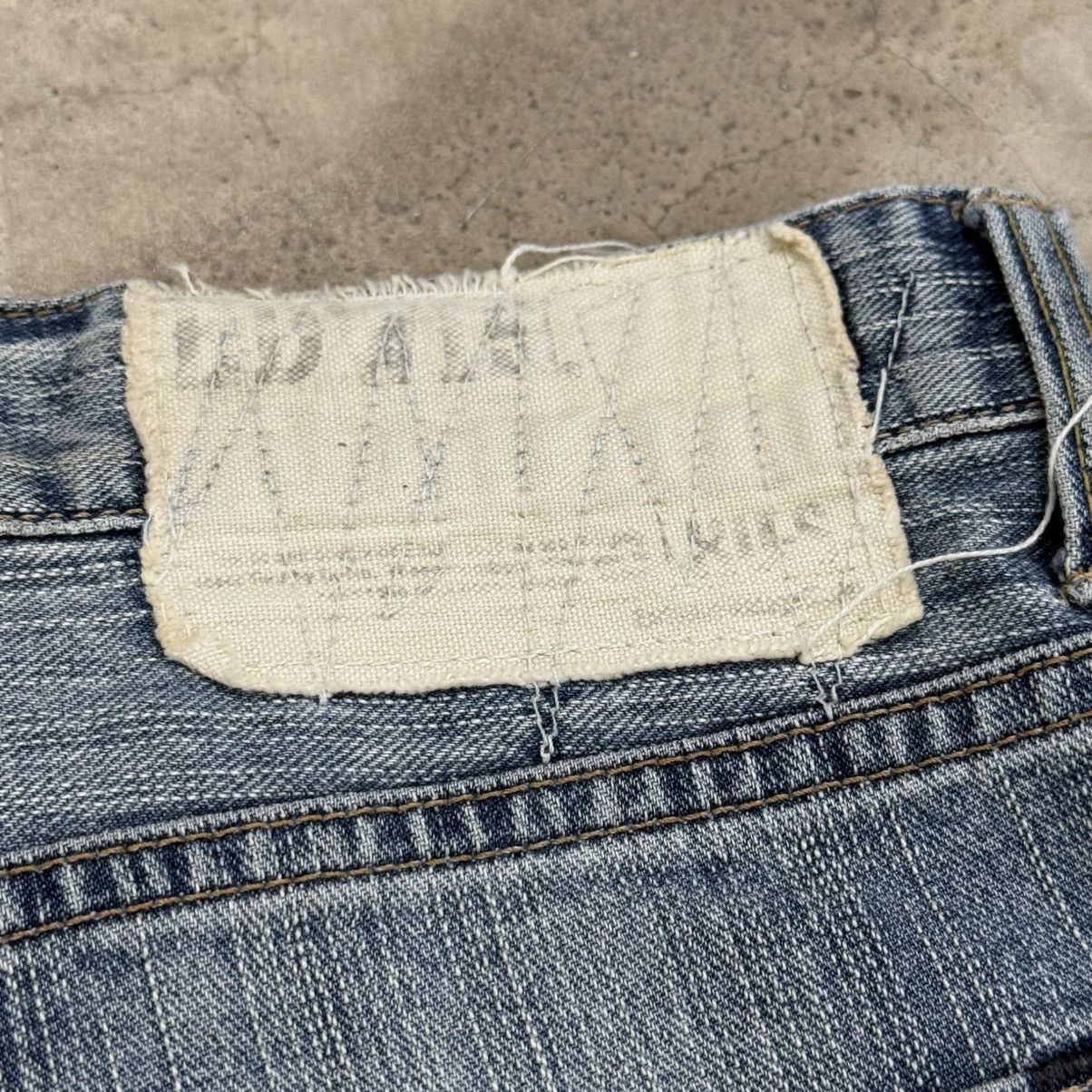 Edwin Edwin XVS Vintage Sashiko Japanese Distressed Denim Pants Size US 36 / EU 52 - 17 Thumbnail