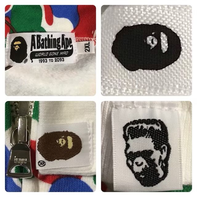Bape 2024 🔥QINGDAO Store Camo🔥 BAPE shark full zip hoodie APE Size US XXL / EU 58 / 5 - 8 Thumbnail