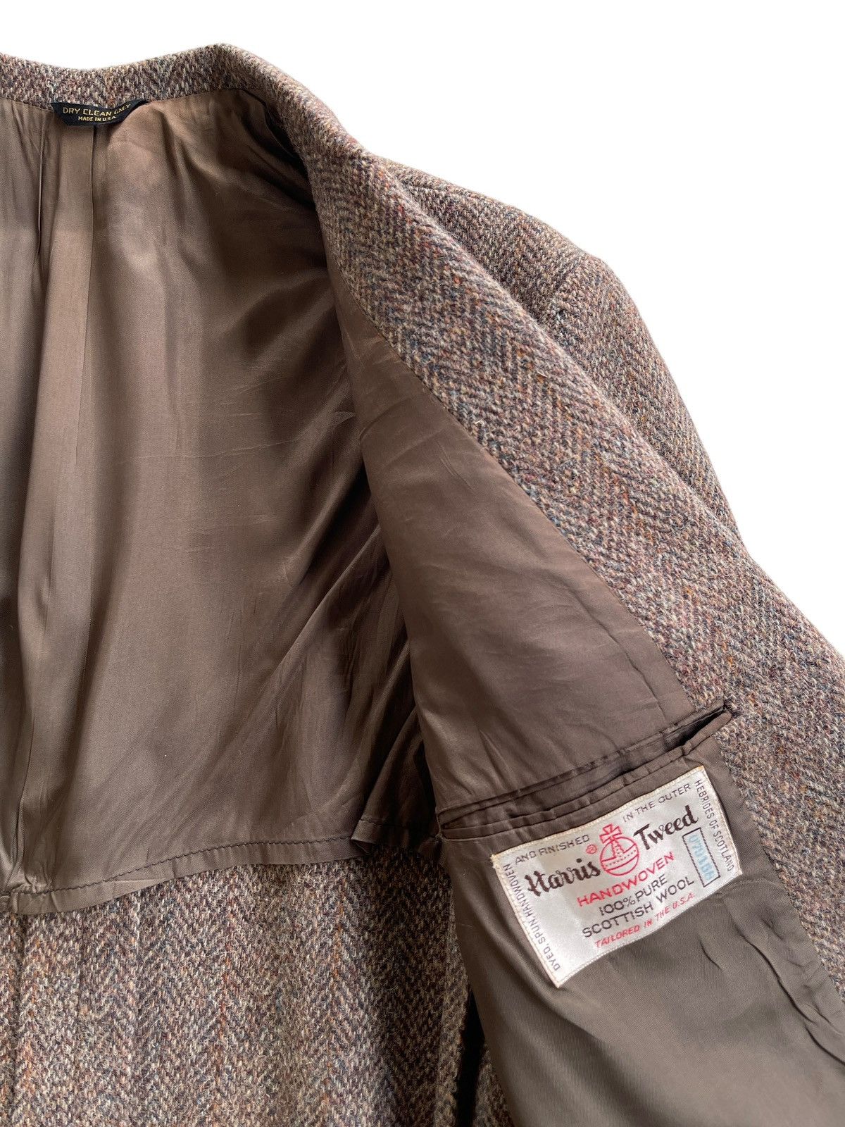 Harris Tweed Harris Tweed Scottish Wool Coat Size US L / EU 52-54 / 3 - 7 Thumbnail