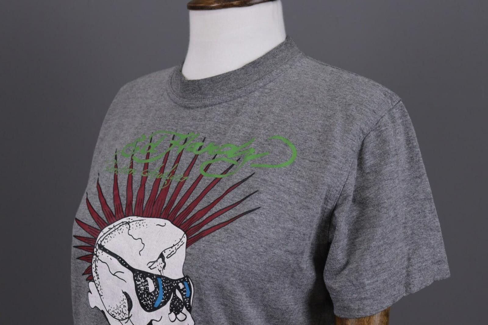 Ed Hardy Ed Hardy by Christian Audigier Scool Print T-Shirt Size S Size S / US 4 / IT 40 - 8 Thumbnail