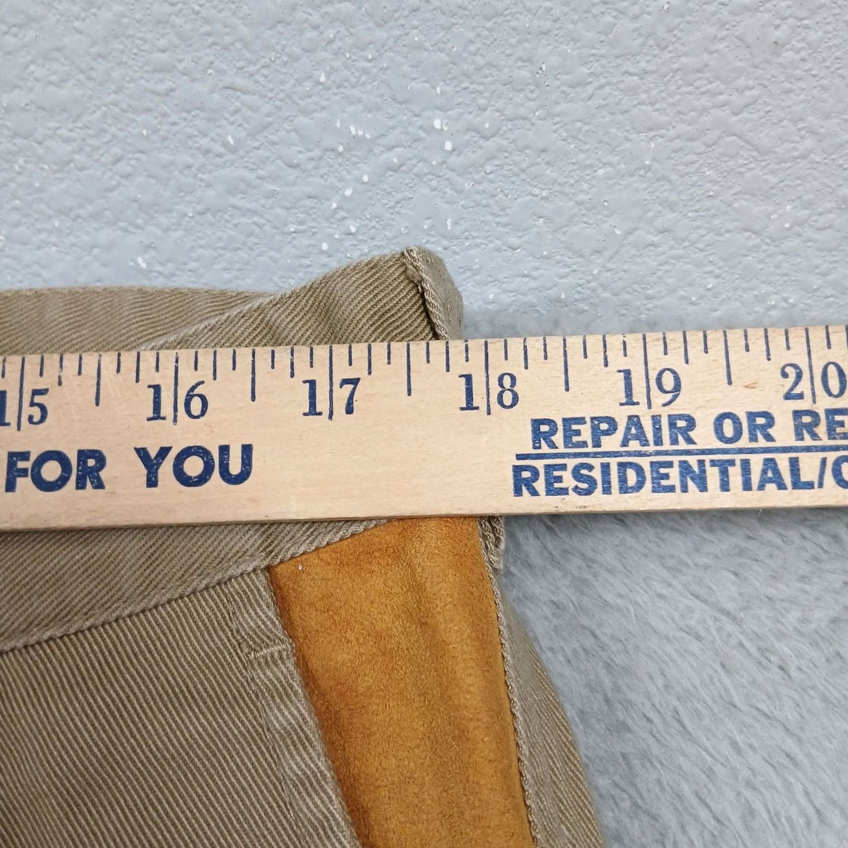 Orvis Orvis Khaki Field Pants Mens Size 34 Chino Twill Button Zip Pockets Classic Fit Casual Workwear Outdoors EUC Size US 34 / EU 50 - 6 Thumbnail