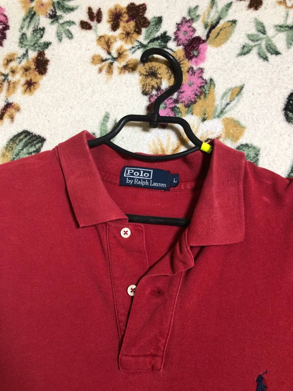 Polo Ralph Lauren Polo Ralph Lauren Men Golf Shirt Maroon Short Sleeve Knit Size US L / EU 52-54 / 3 - 4 Thumbnail