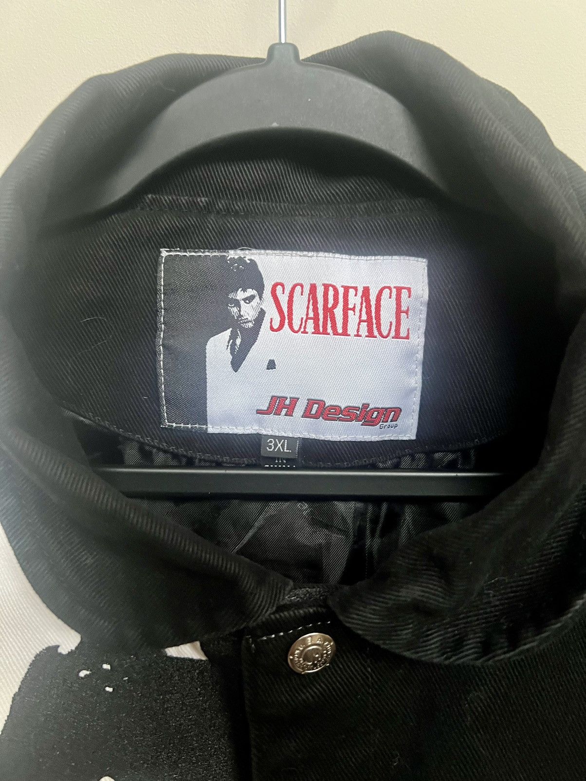 Jeff Hamilton × Vintage Vintage JH Design Jeff Hamilton Scarface Tony Montana Jacket Size US XXL / EU 58 / 5 - 3 Thumbnail