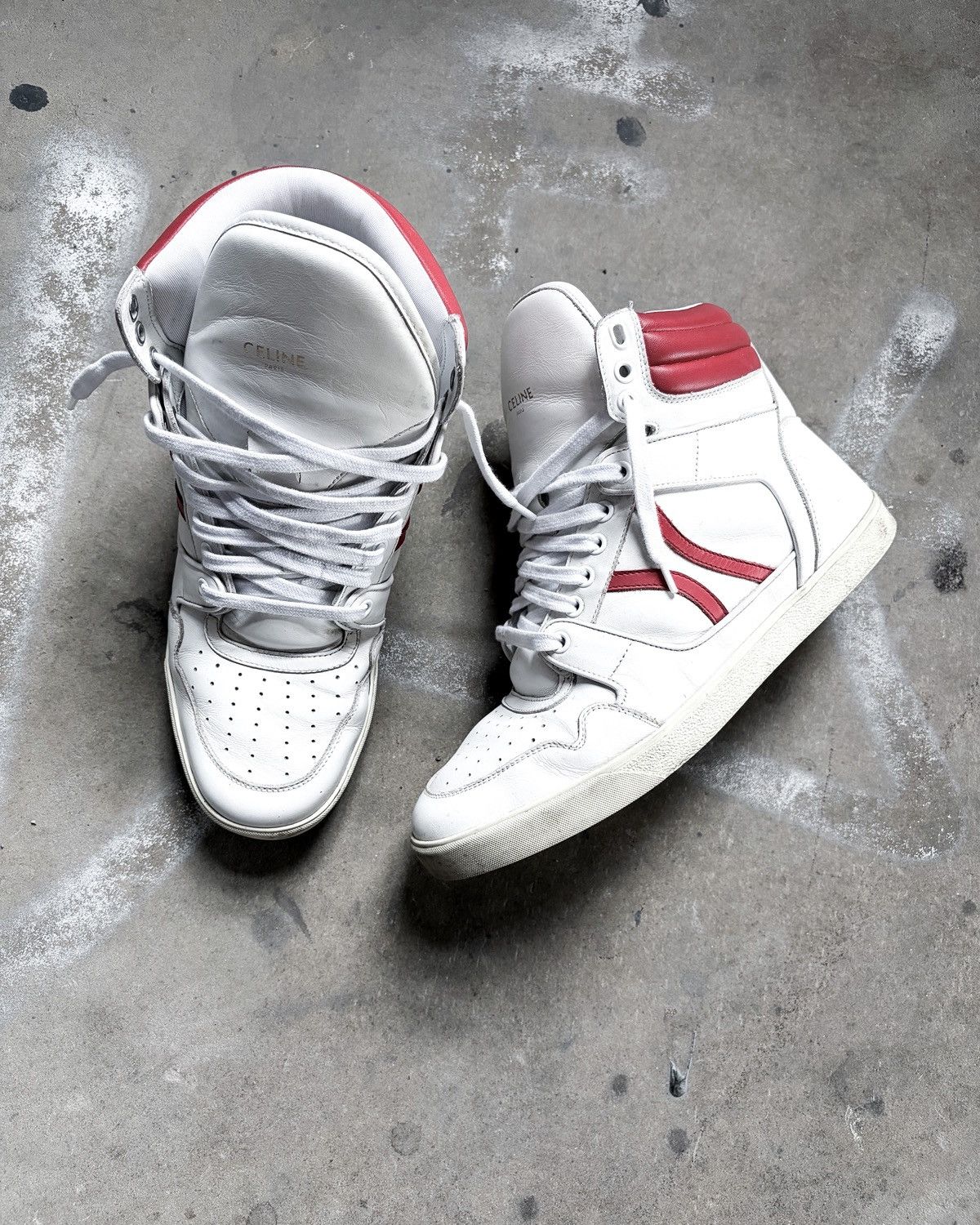 Celine S/S22 BREAK HIGH TOPS BY HEDI SLIMANE Size US 9 / EU 42 - 6 Thumbnail