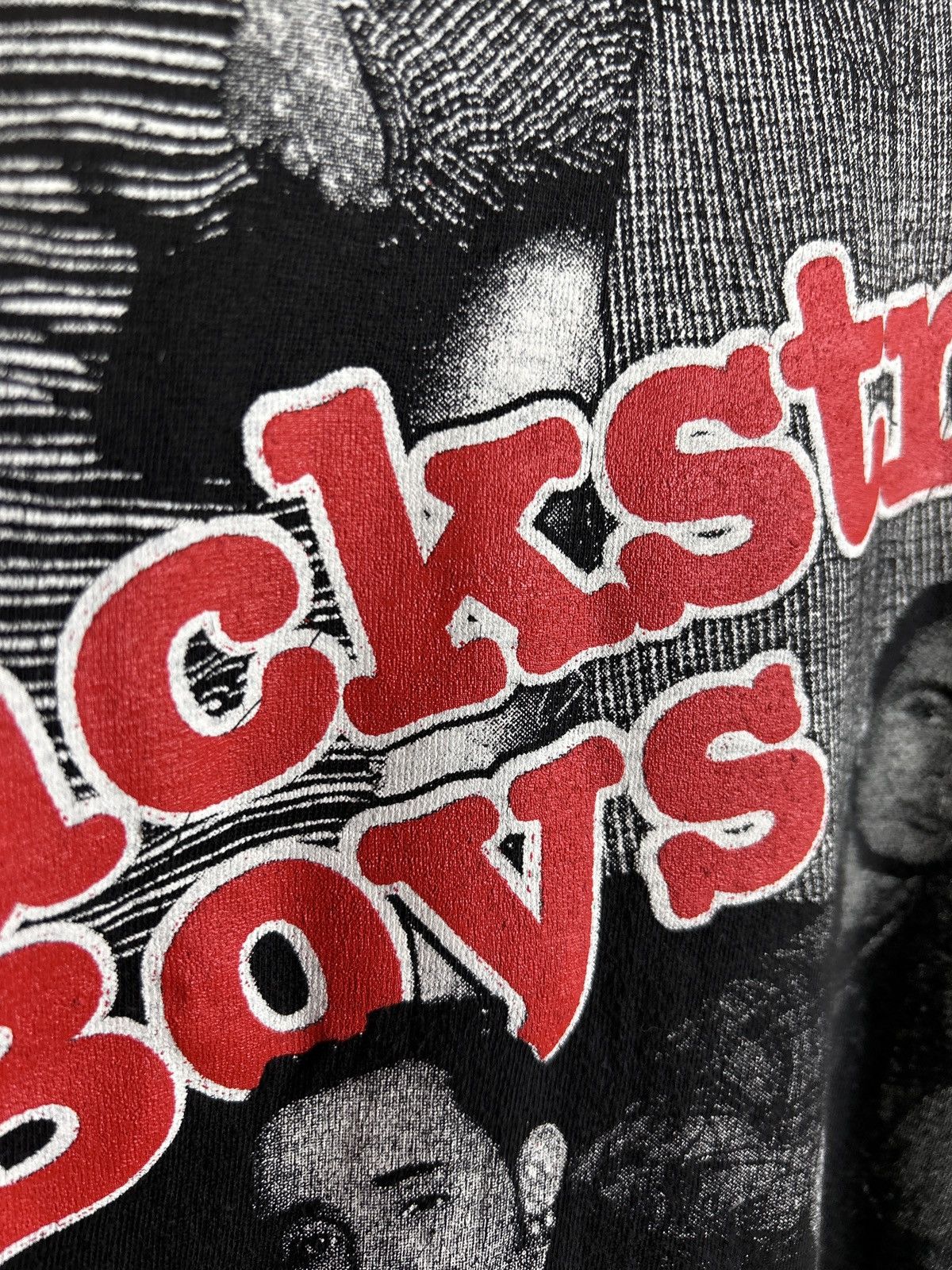 Band Tees 90s Vintage BackStreet Boys Rap Style BSB Band T-Shirt Size US M / EU 48-50 / 2 - 3 Thumbnail