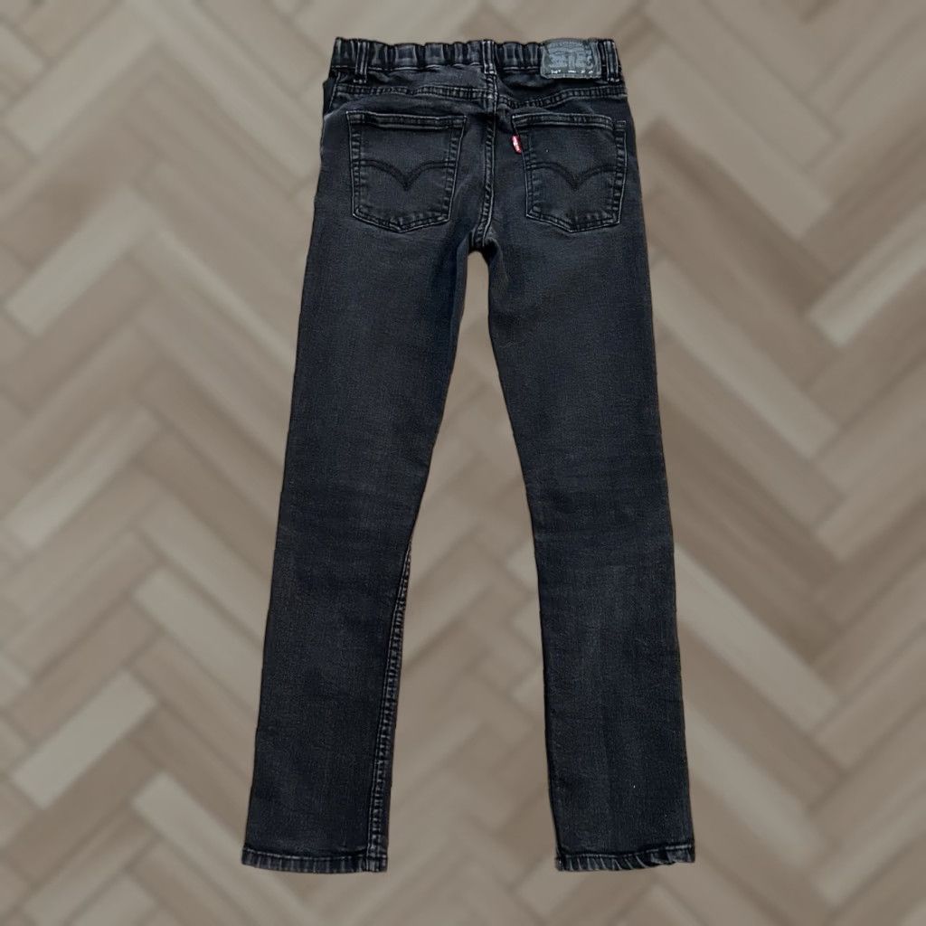 Levi's Boys Levi’s 510 Slim Jeans Black 14reg 27x29 Slim Straight Regular Mens 27 Inseam 29 Color Black Leather? Size US 27 - 1 Thumbnail