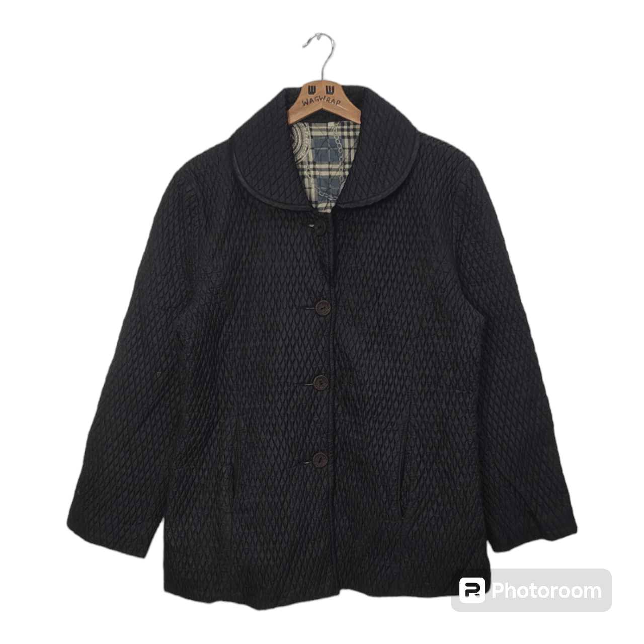 The Unbranded Brand UNBRAND BLACK DIAMOND PADDED JACKET Size M / US 6-8 / IT 42-44 - 2 Thumbnail