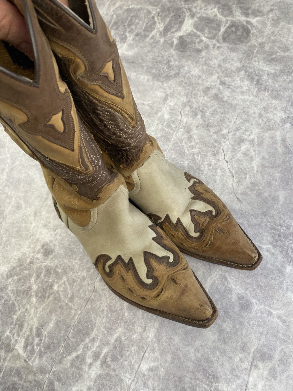 Sancho Boots Sancho Western Cowboy Leather Boots Size: 36 Size US 6 / IT 36 - 10 Thumbnail
