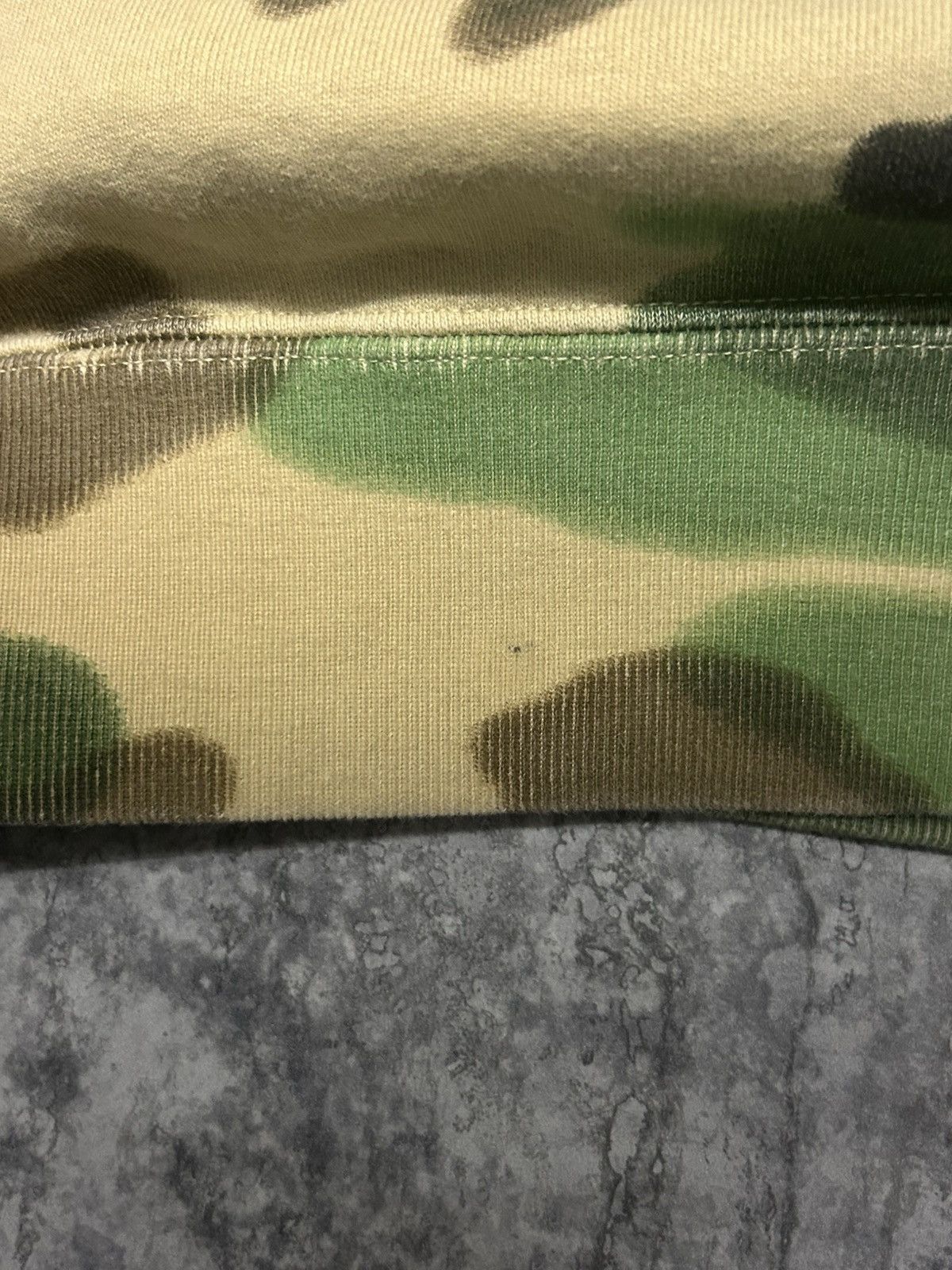 Supreme Supreme Overdyed Hooded Sweatshirt SS20 Camo Hoodie - Size M Size US M / EU 48-50 / 2 - 10 Thumbnail