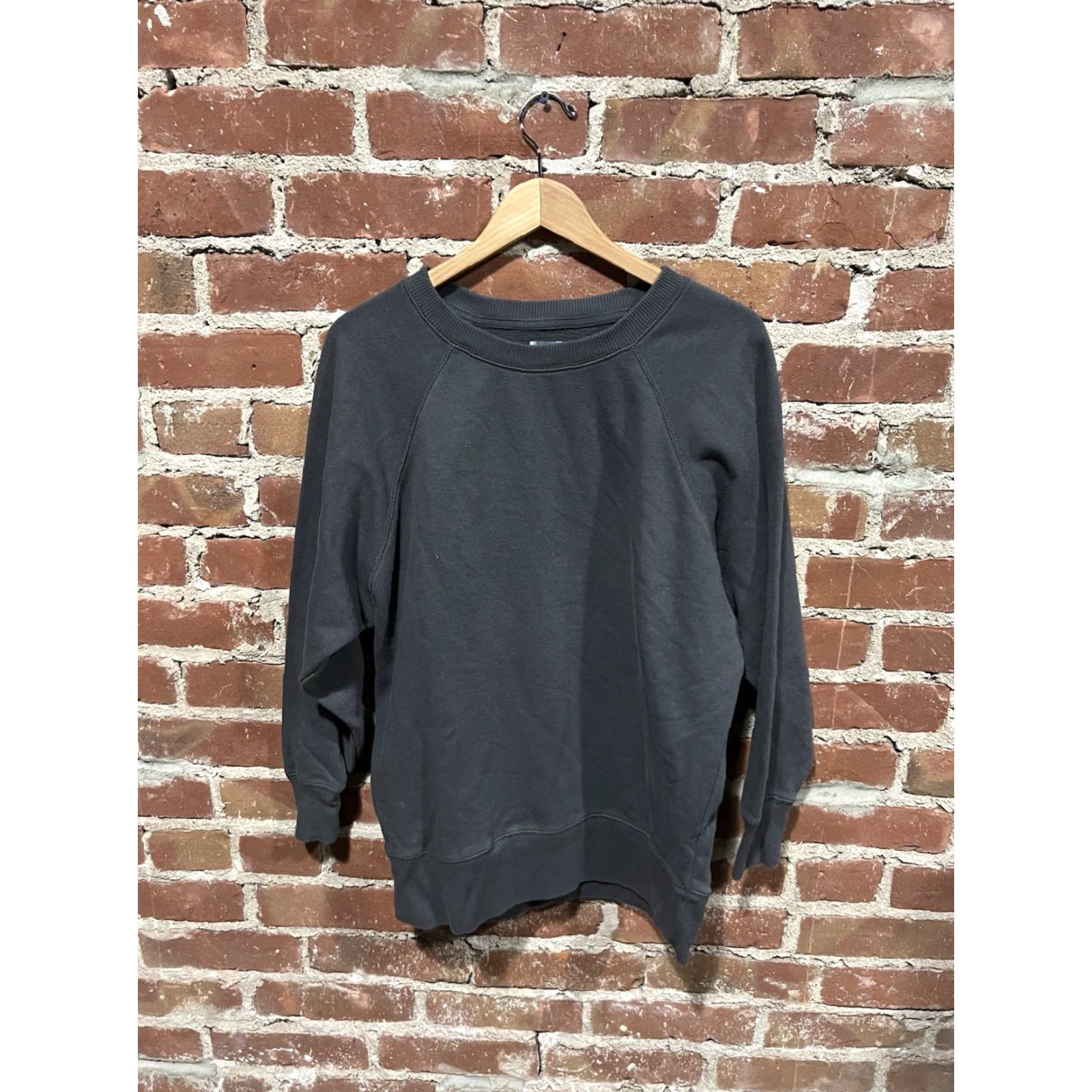 Vintage Aerie Pullover Sweatshirt Women Long Sleeve Gray Size S Size S / US 4 / IT 40 - 2 Thumbnail