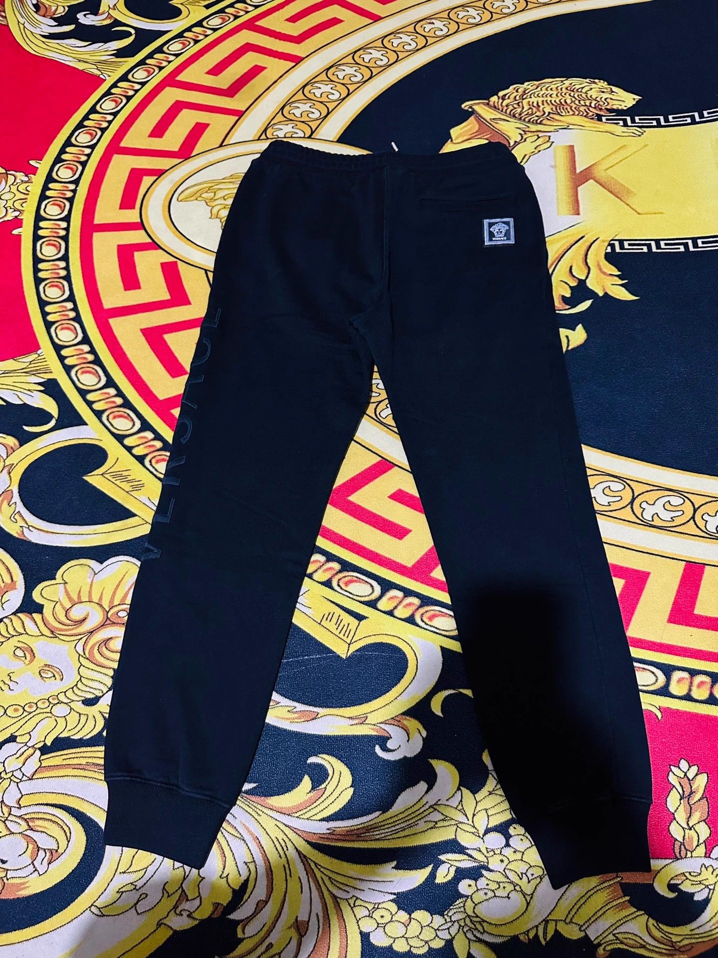 Versace Versace Medusa Head Embroidered Casual Pants Men's S Size US 30 / EU 46 - 2 Thumbnail