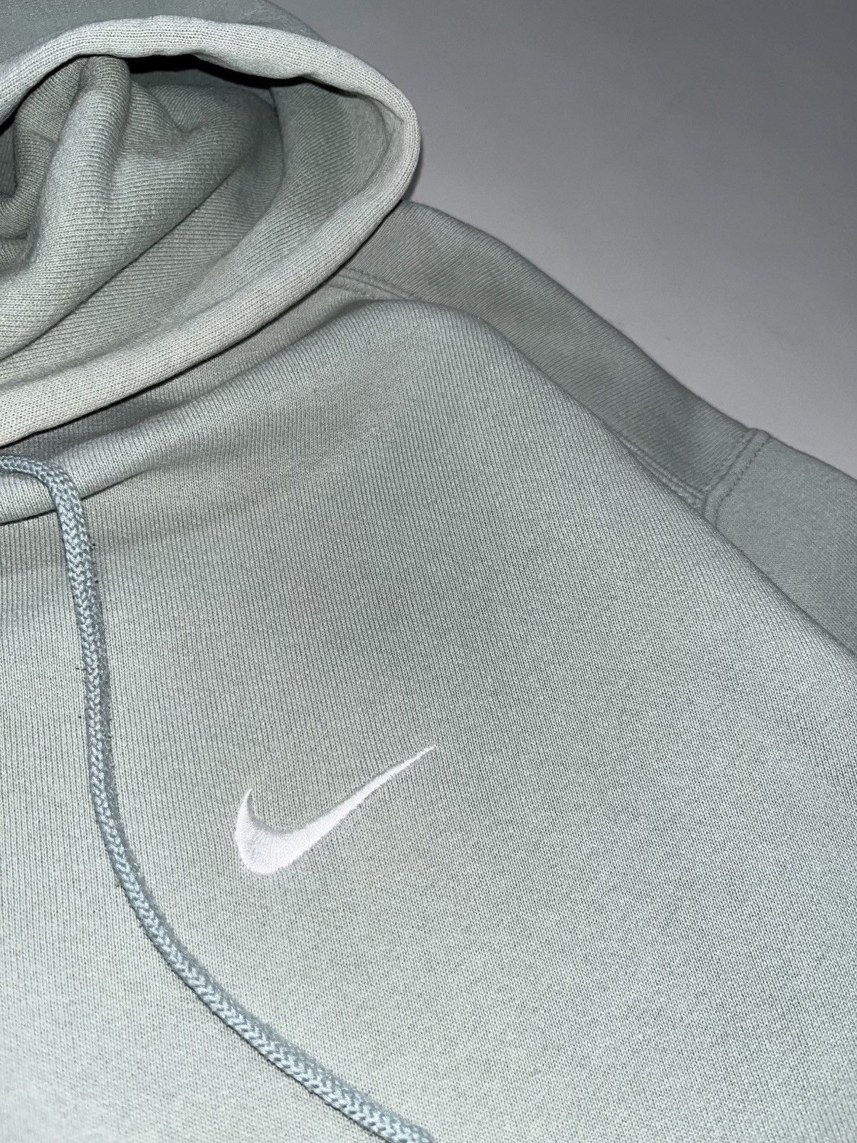 Nike Vintage 90’s Nike perfectly faded blue hoodie Size US L / EU 52-54 / 3 - 4 Thumbnail