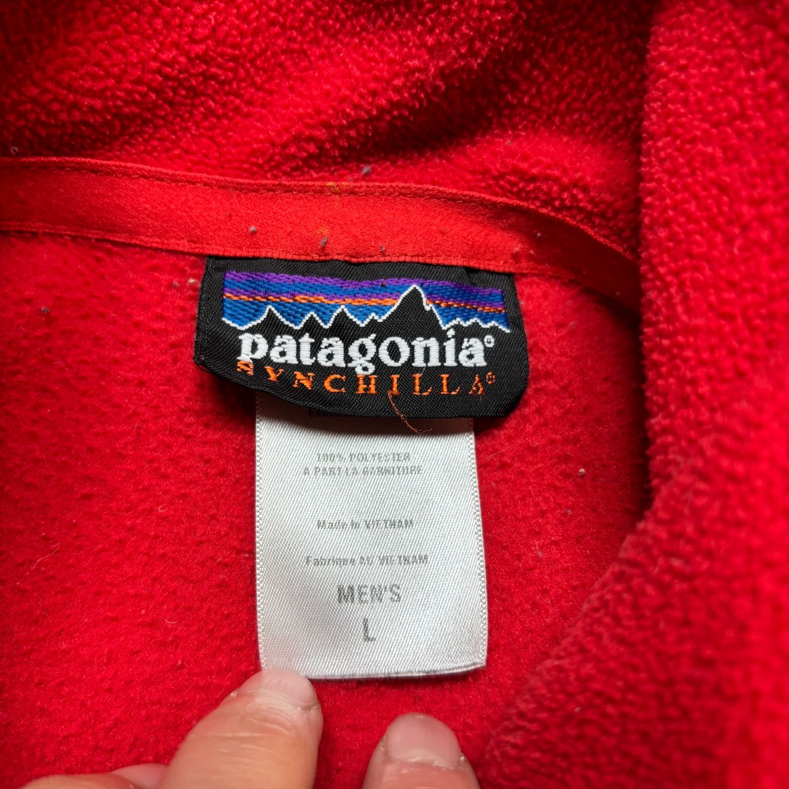 Patagonia × Vintage Vintage Patagonia Synchilla Micro D 1/4 Zip Pullover Men's L Size US L / EU 52-54 / 3 - 4 Thumbnail