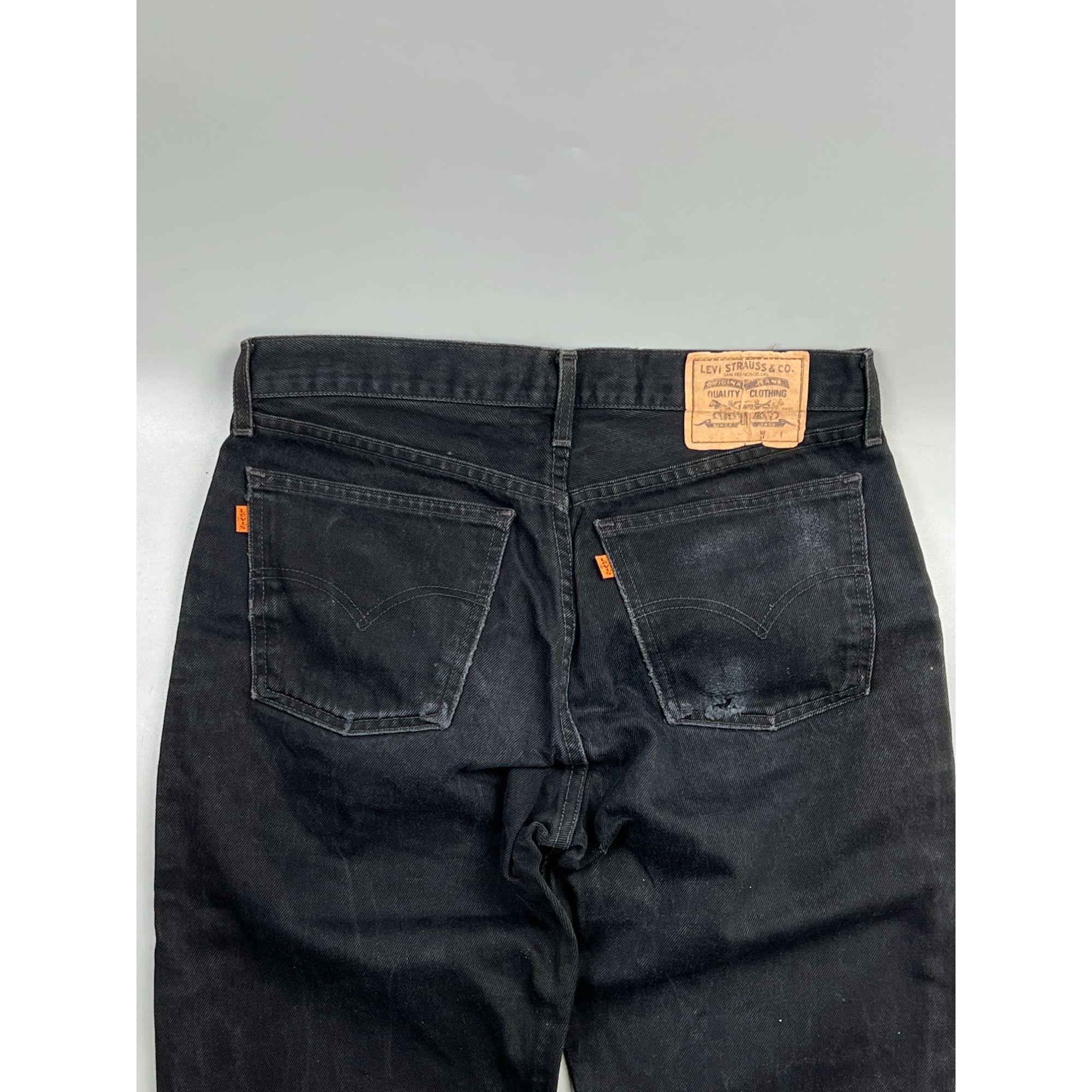 Levi's RARE Levi’s 615 Orange Tab Factory Error (Y0784) Size US 34 / EU 50 - 12 Thumbnail