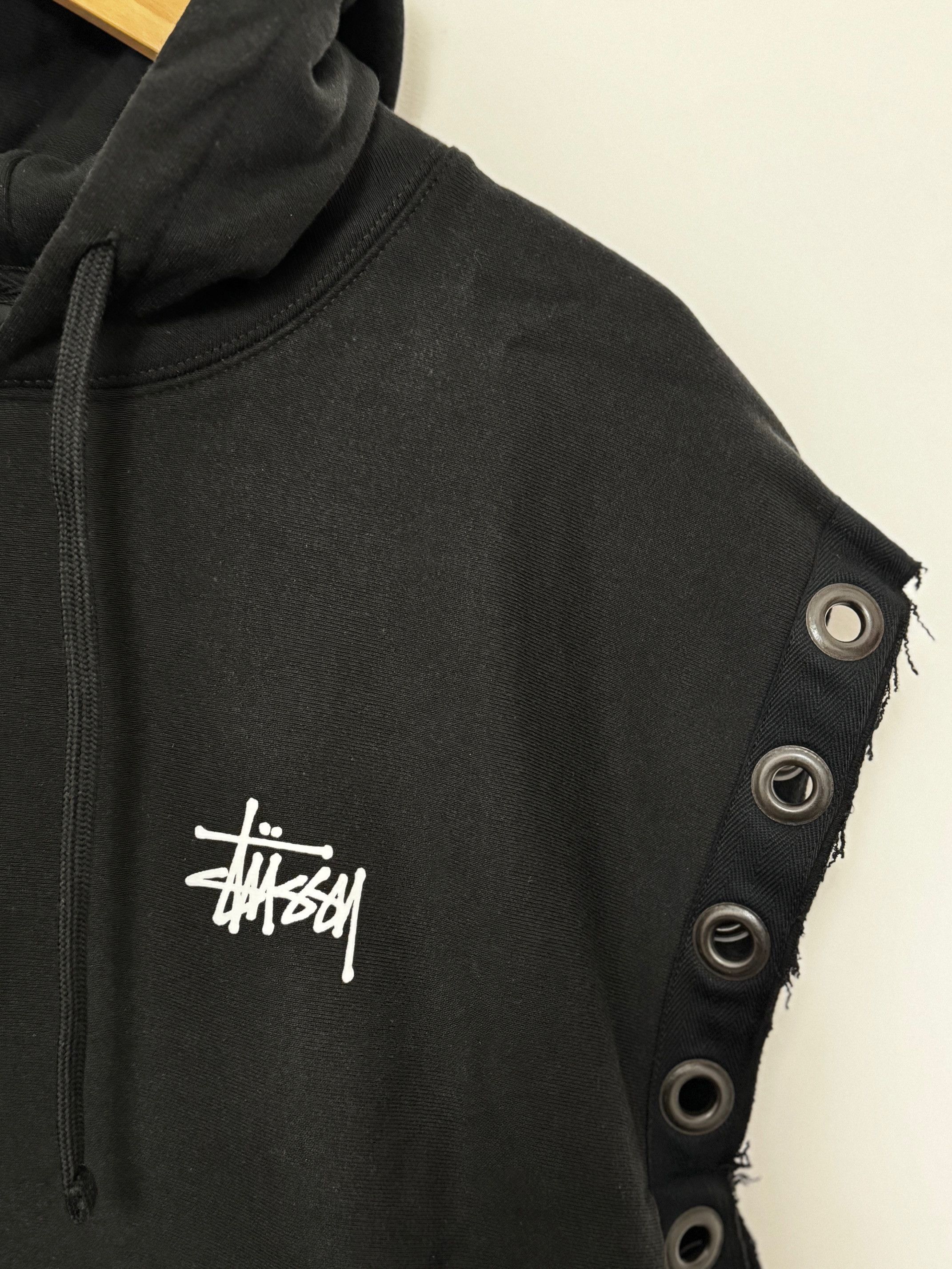 Junya Watanabe JUNYA WATANABE MAN EYE X STÜSSY HOODED VEST BLACK Size US M / EU 48-50 / 2 - 3 Thumbnail