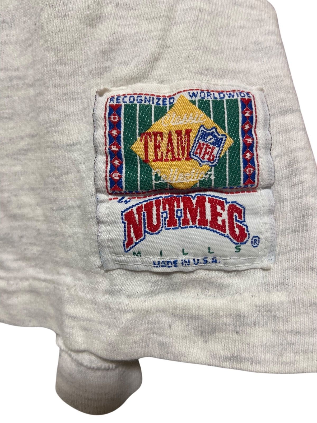 Nutmeg × Vintage Vintage 90s Miami Dolphins Breakthrough T Shirt Size XL Size US XL / EU 56 / 4 - 4 Thumbnail
