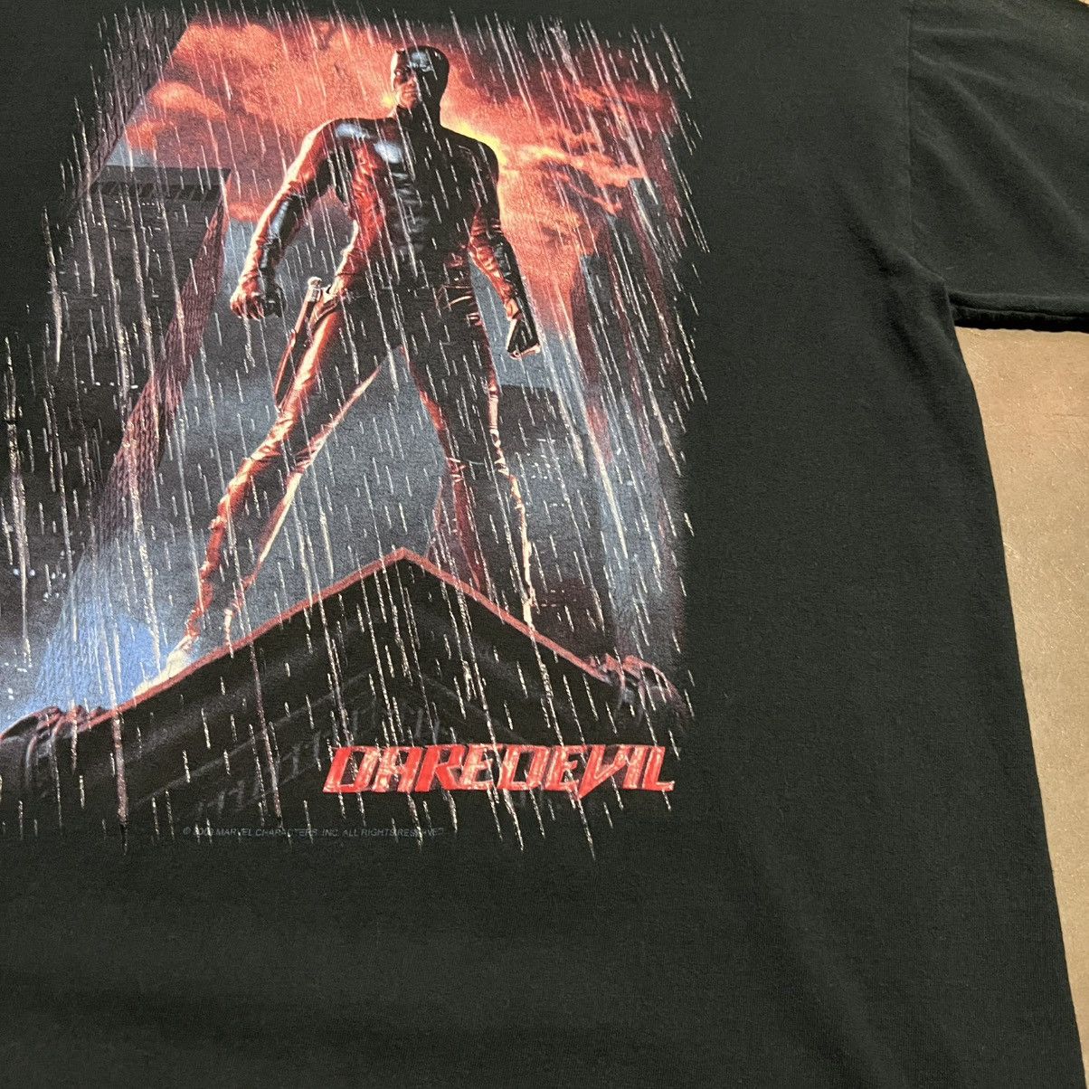 Marvel Comics Vintage Daredevil Marvel Comic Book Promo Graphic Tee Y2K Size US L / EU 52-54 / 3 - 3 Thumbnail
