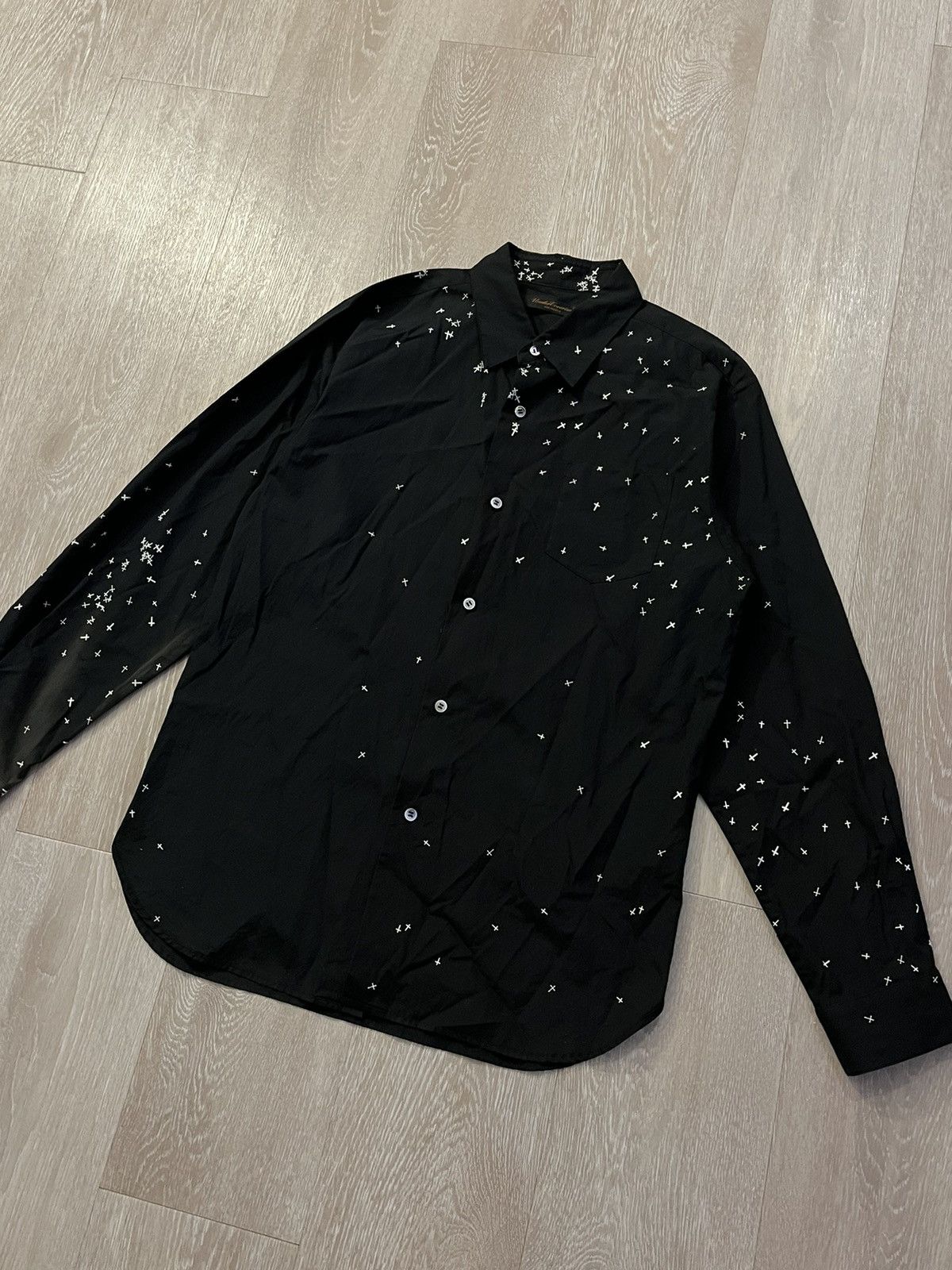 Undercover AW02 Witches Cell Division Cross Button Up Shirt Size US M / EU 48-50 / 2 - 3 Thumbnail