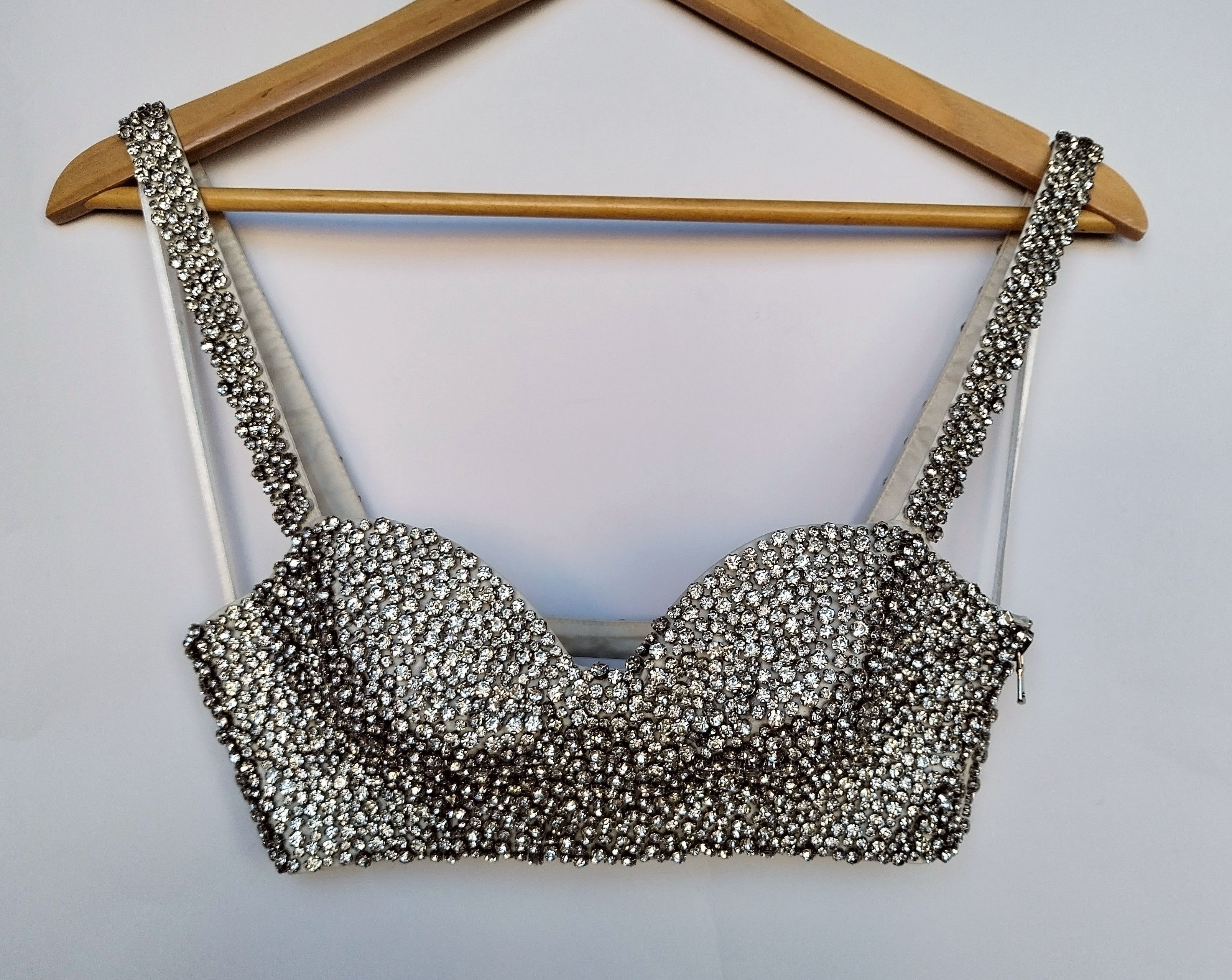 Moschino Crystal bustier Size XXS / US 00 / IT 34 - 2 Thumbnail
