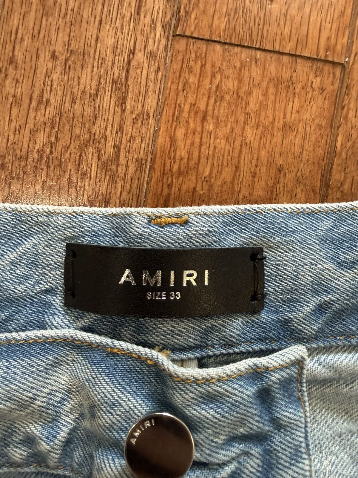 Amiri Men’s Amiri Floral Straight Jeans SS24 - W33 Size US 33 - 8 Thumbnail