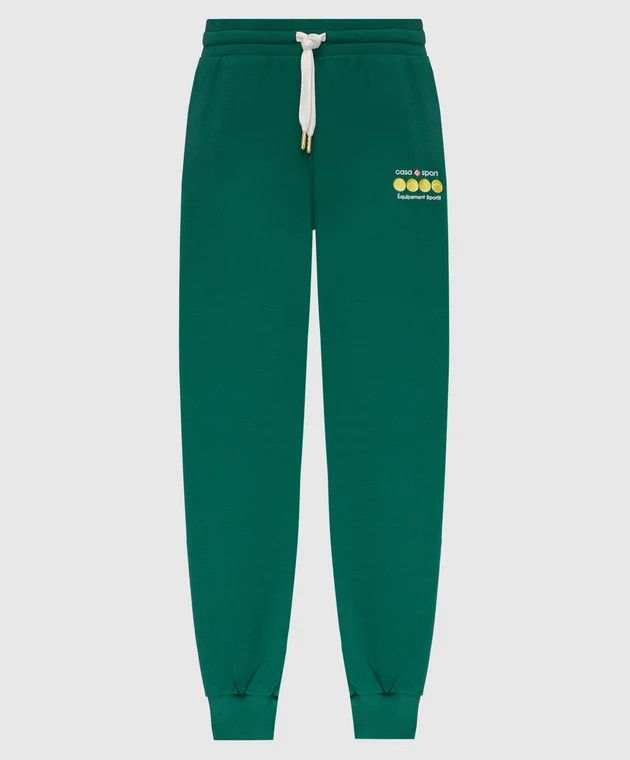 Casablanca o1mle0326 Embroidered Sweaatpants & Joggers Casa Sport Size US 28 / EU 44 - 1 Thumbnail
