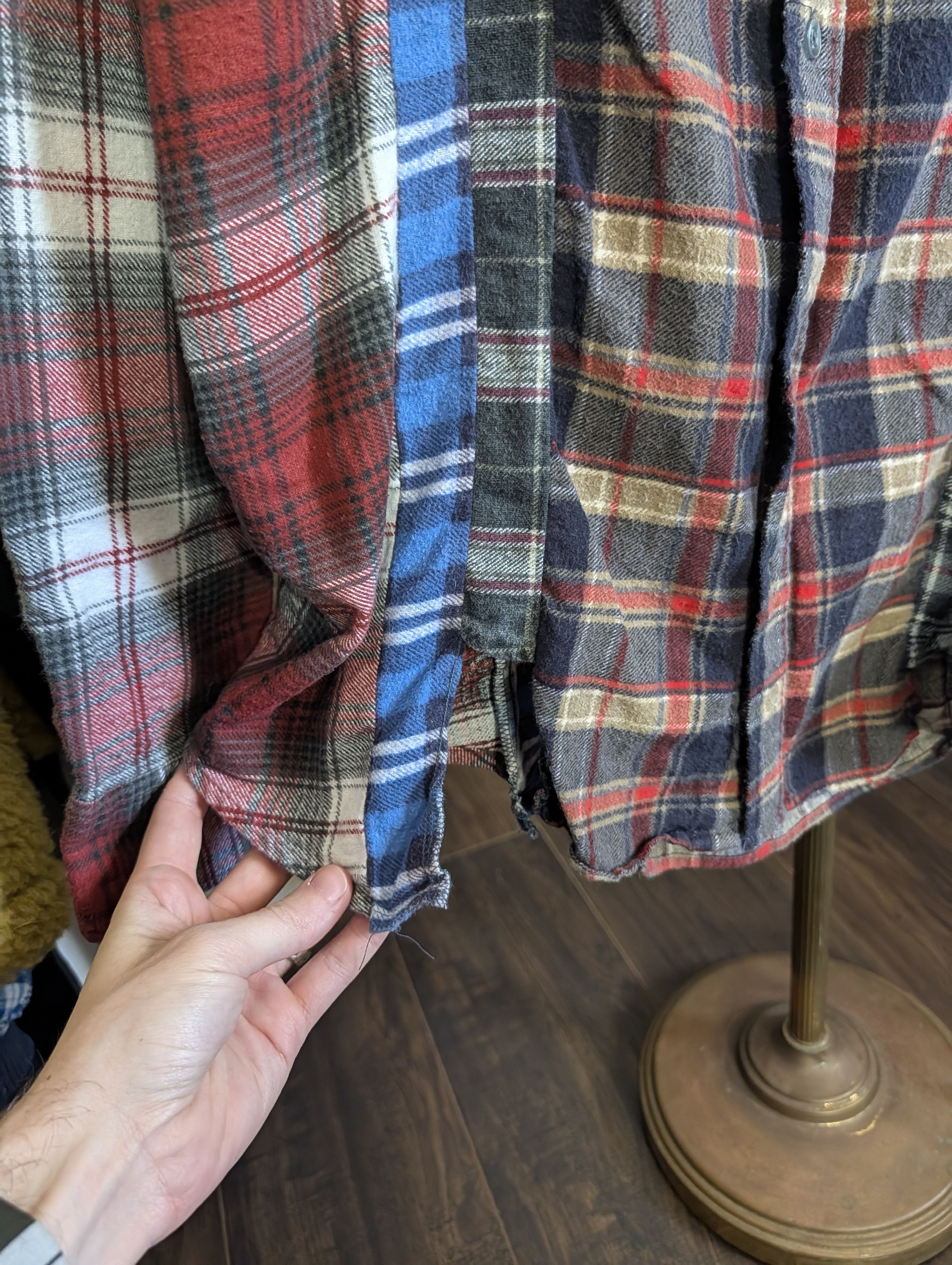 Needles REBUILD BY NEEDLES 1/1 Patchwork Flannel Shirt M Size US M / EU 48-50 / 2 - 5 Thumbnail